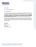 August 2020 Surcharge Letter