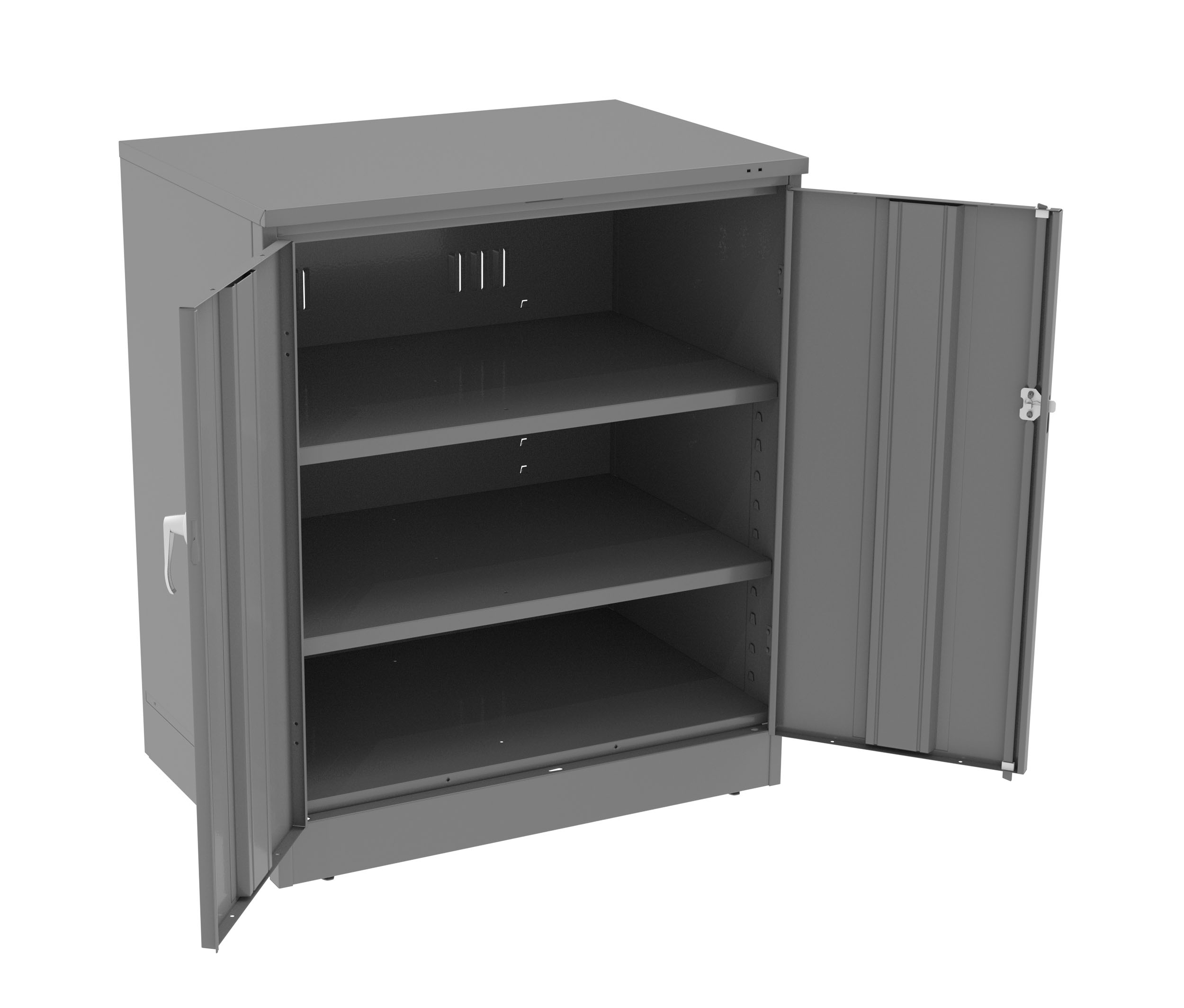 Tennsco Deluxe Counter High Cabinet (Unassembled)