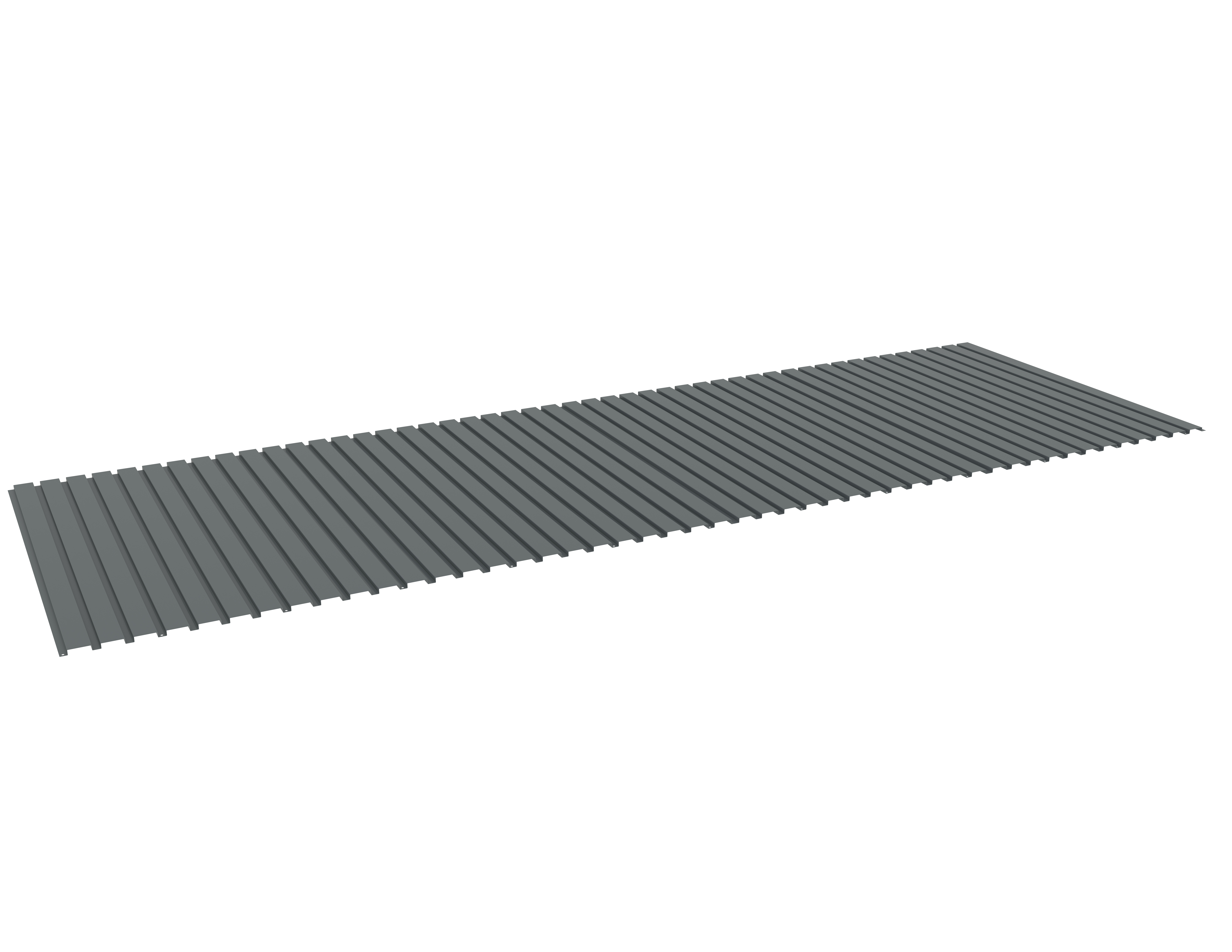 Tennsco Bulk Storage Corrugated Steel Decking