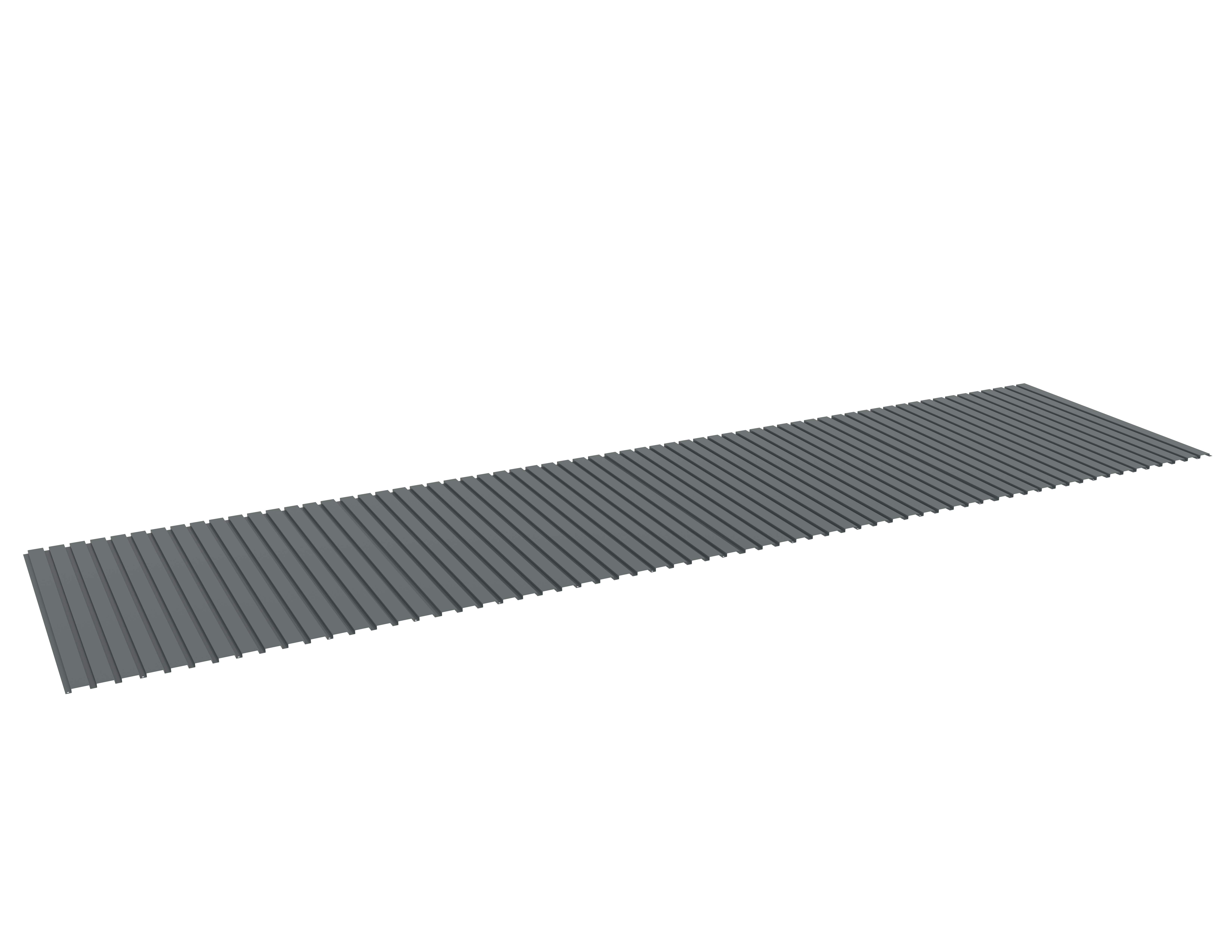 Tennsco Bulk Storage Corrugated Steel Decking