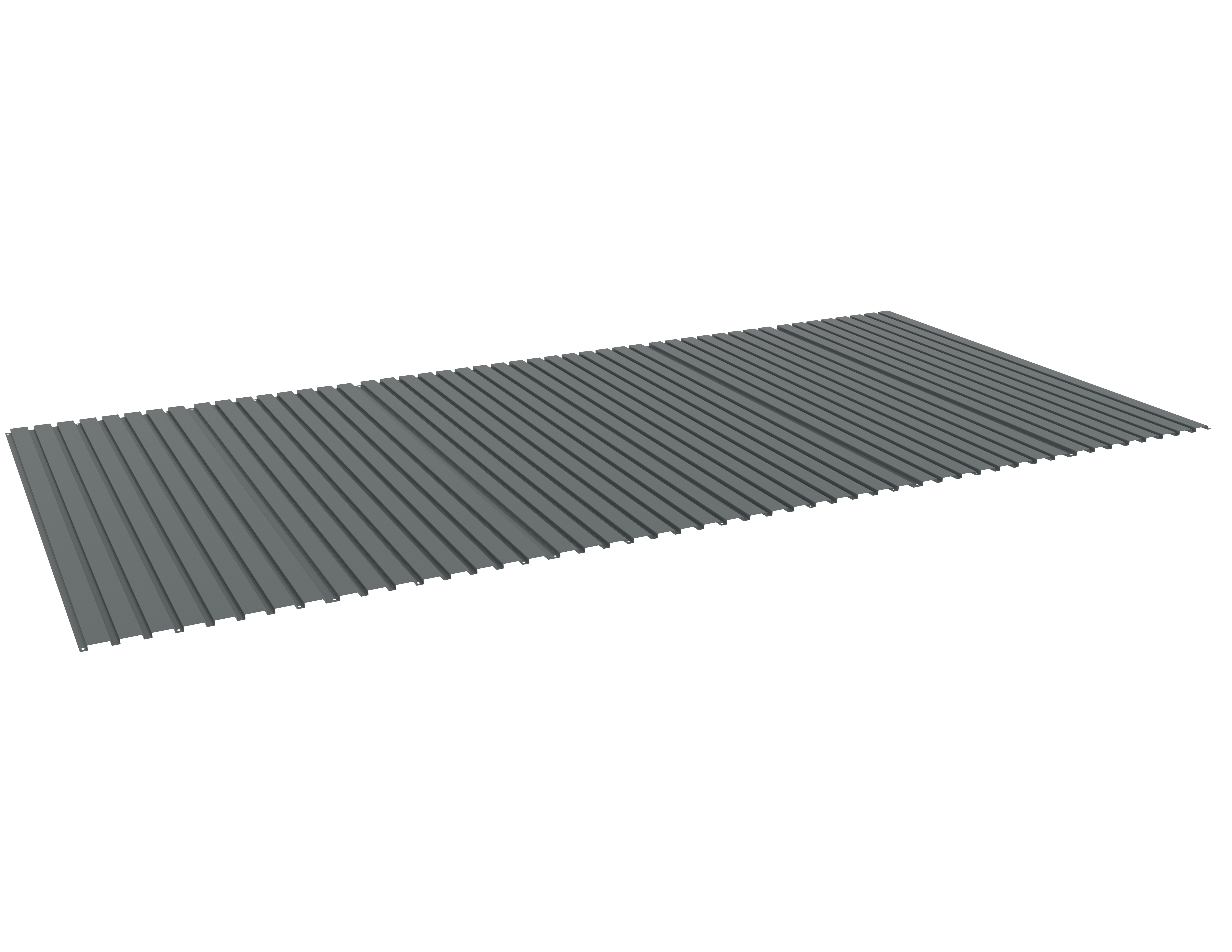 Tennsco Bulk Storage Corrugated Steel Decking