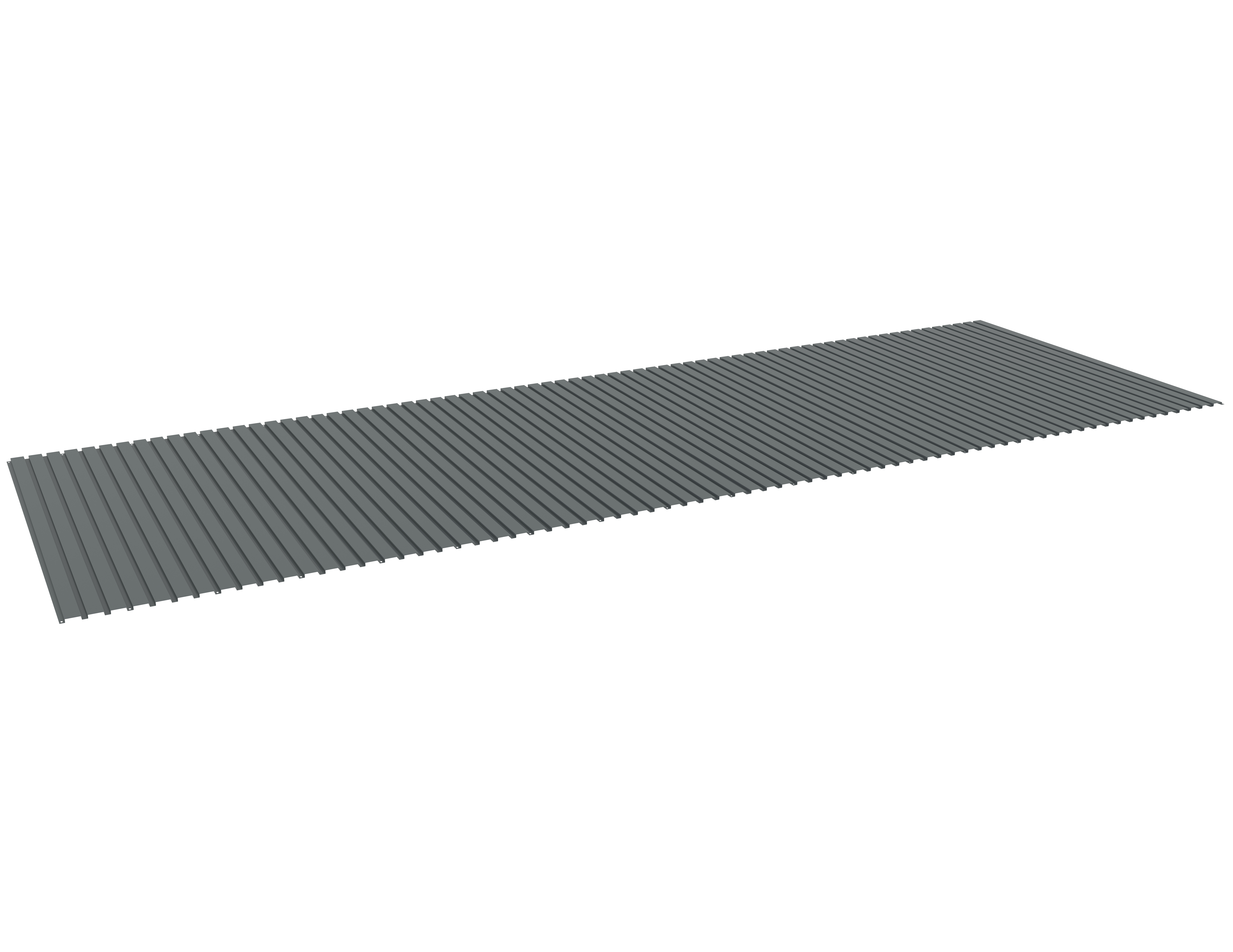Tennsco Bulk Storage Corrugated Steel Decking
