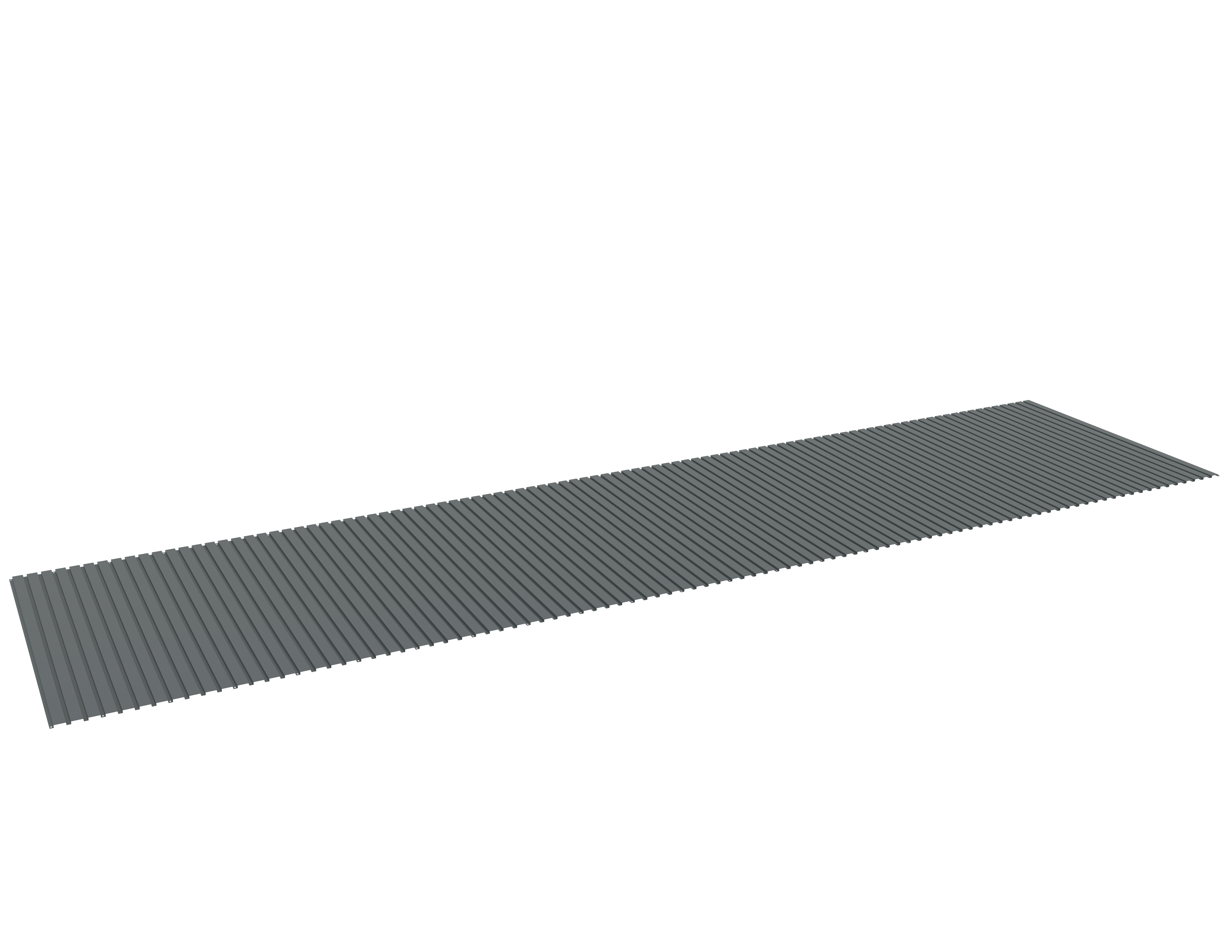 Tennsco Bulk Storage Corrugated Steel Decking