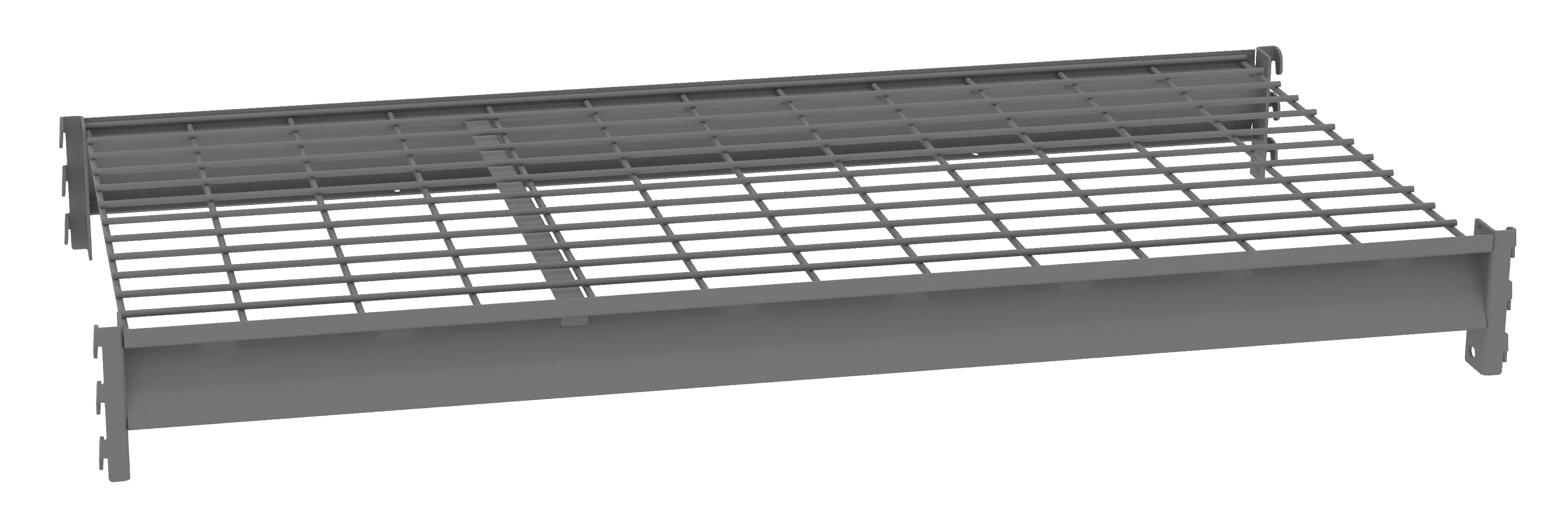 Tennsco Bulk Storage Rack Extra Shelf With Wire Decking