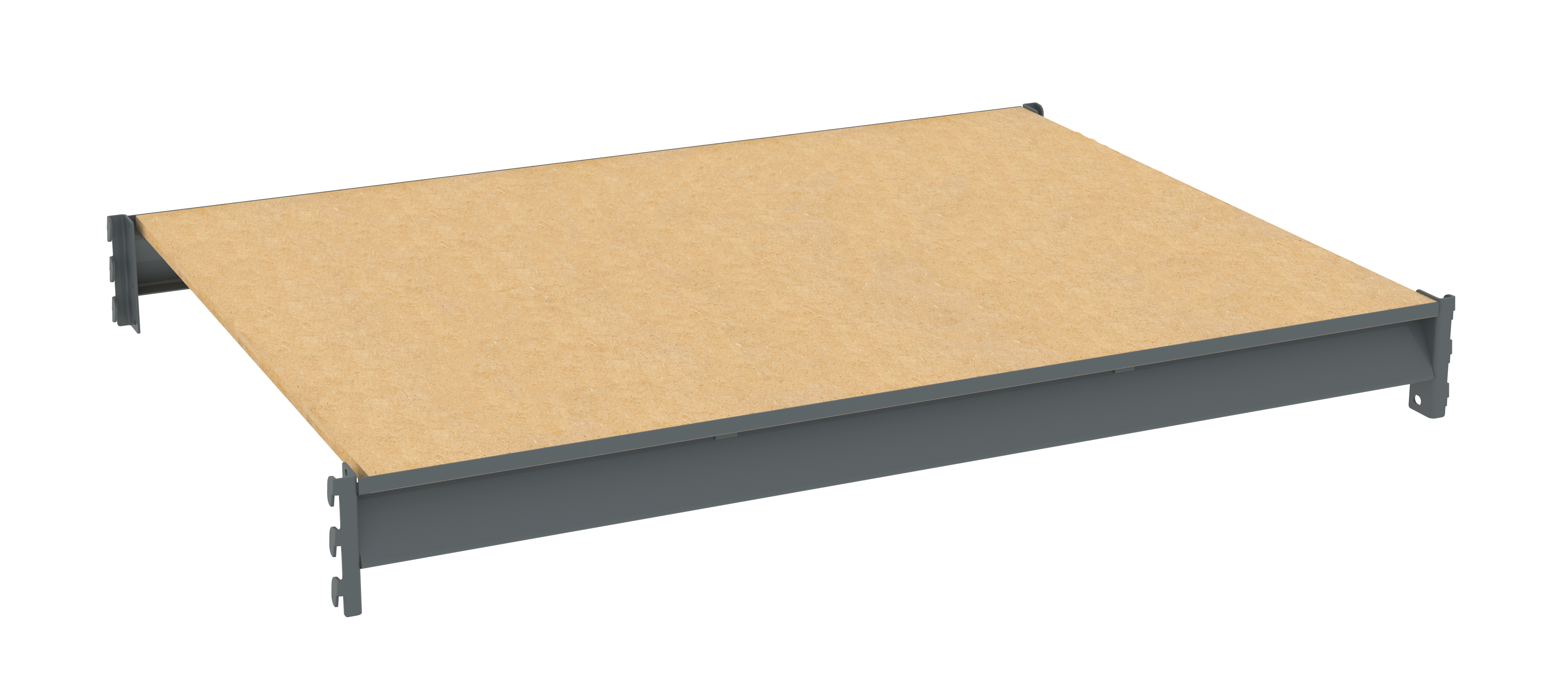 Tennsco Bulk Storage Rack Extra Shelf With Particleboard Decking