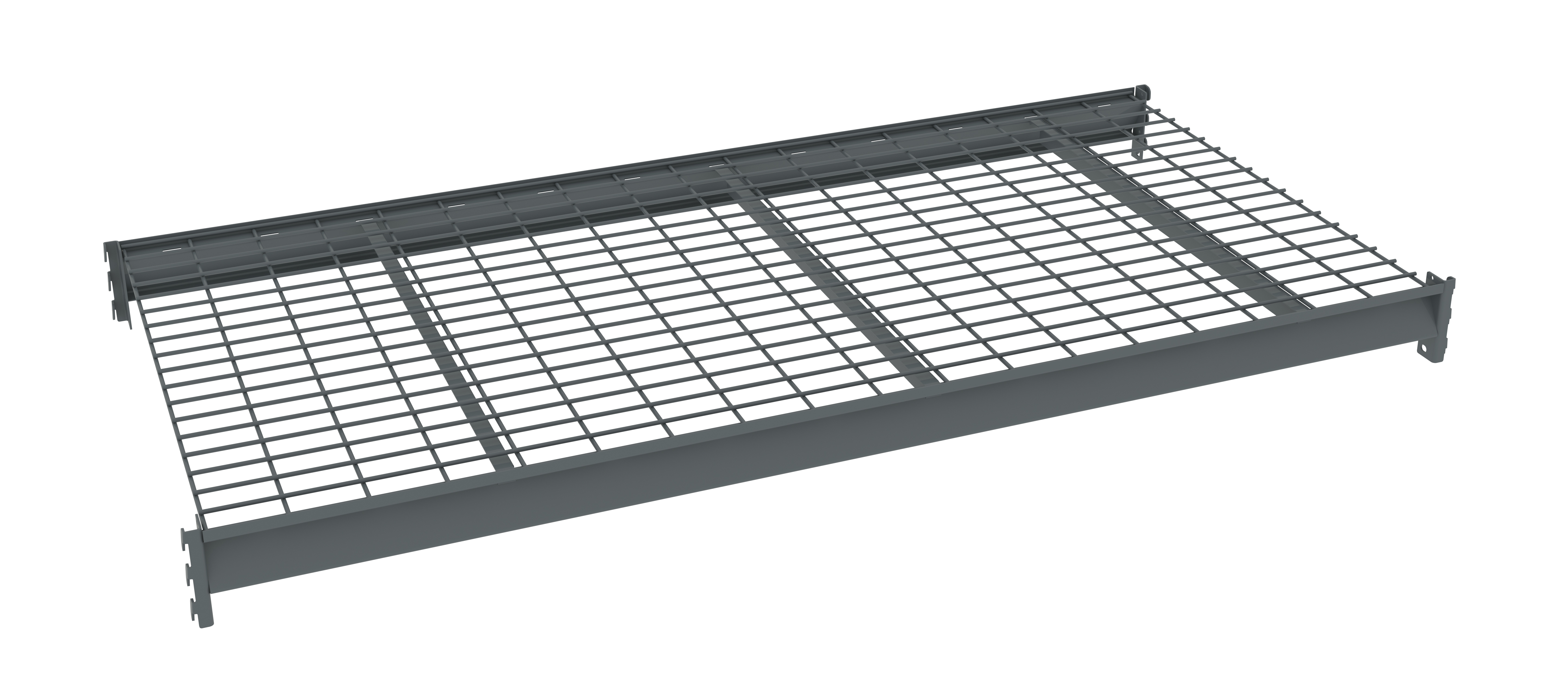 Tennsco Bulk Storage Rack Extra Shelf With Wire Decking