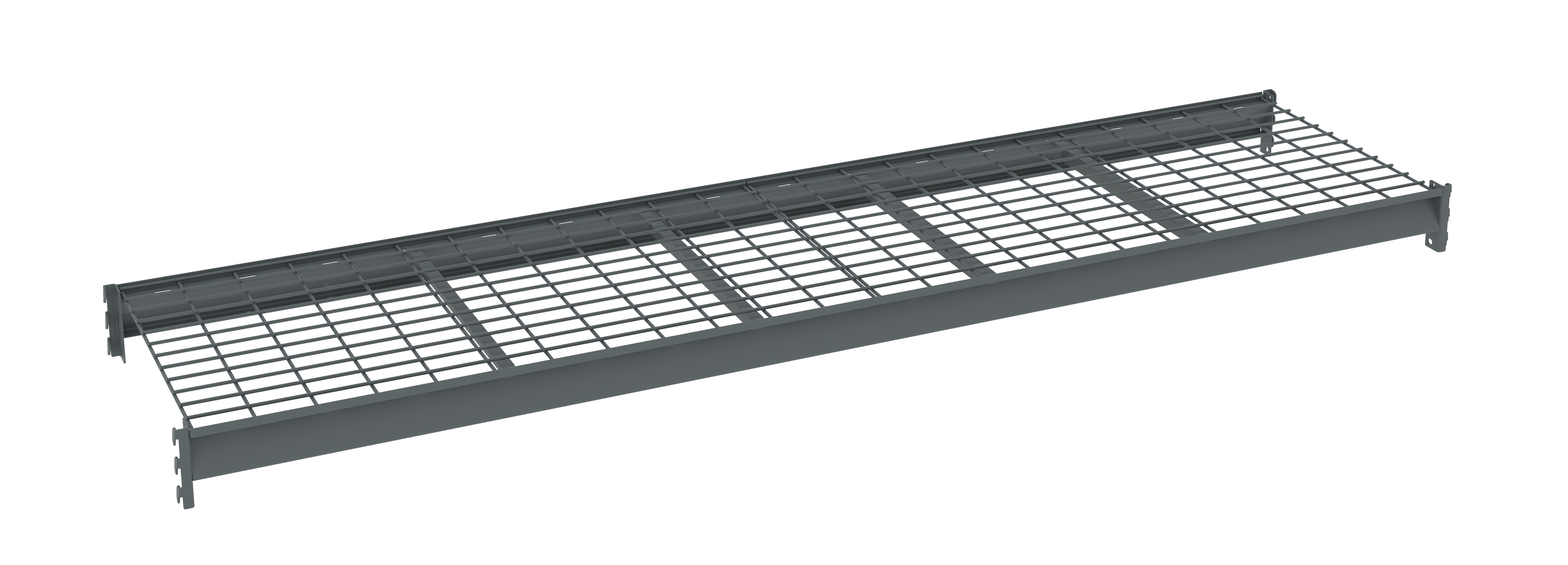 Tennsco Bulk Storage Rack Extra Shelf With Wire Decking