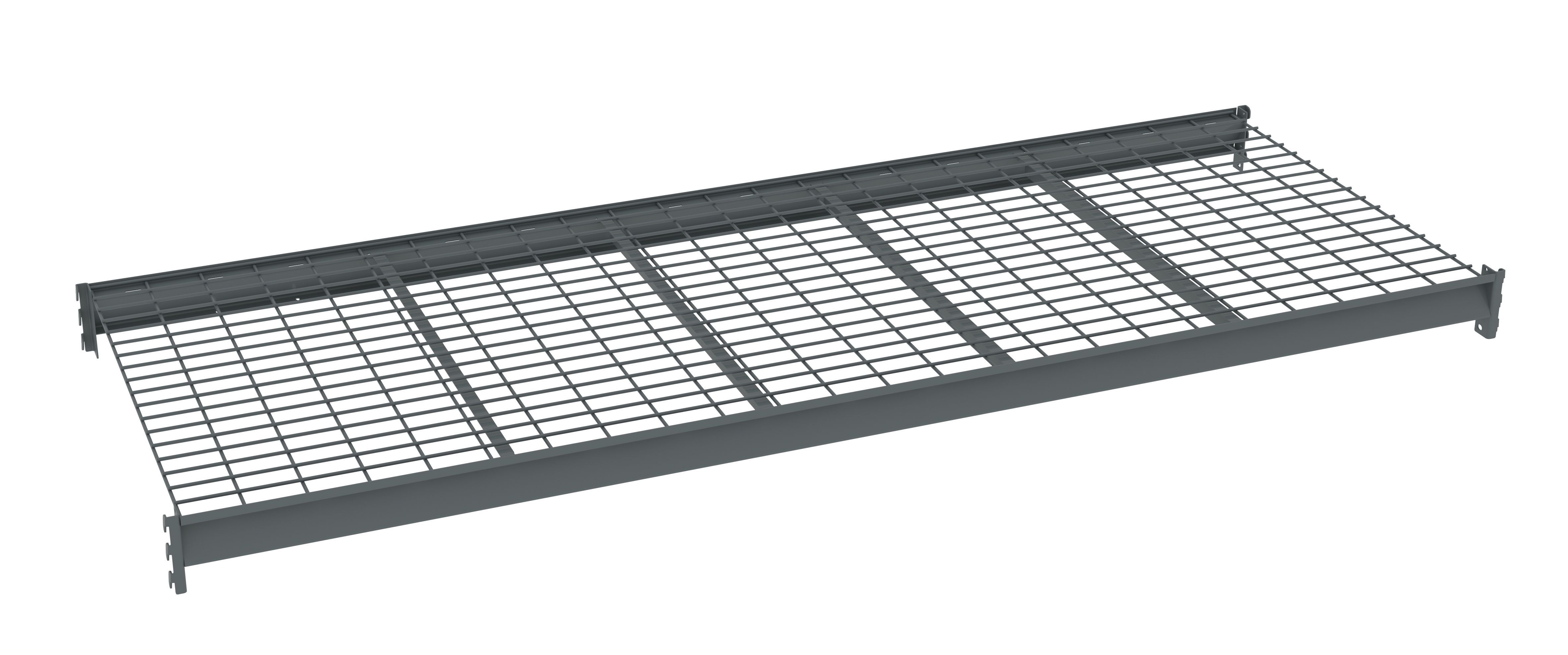 Tennsco Bulk Storage Rack Extra Shelf With Wire Decking