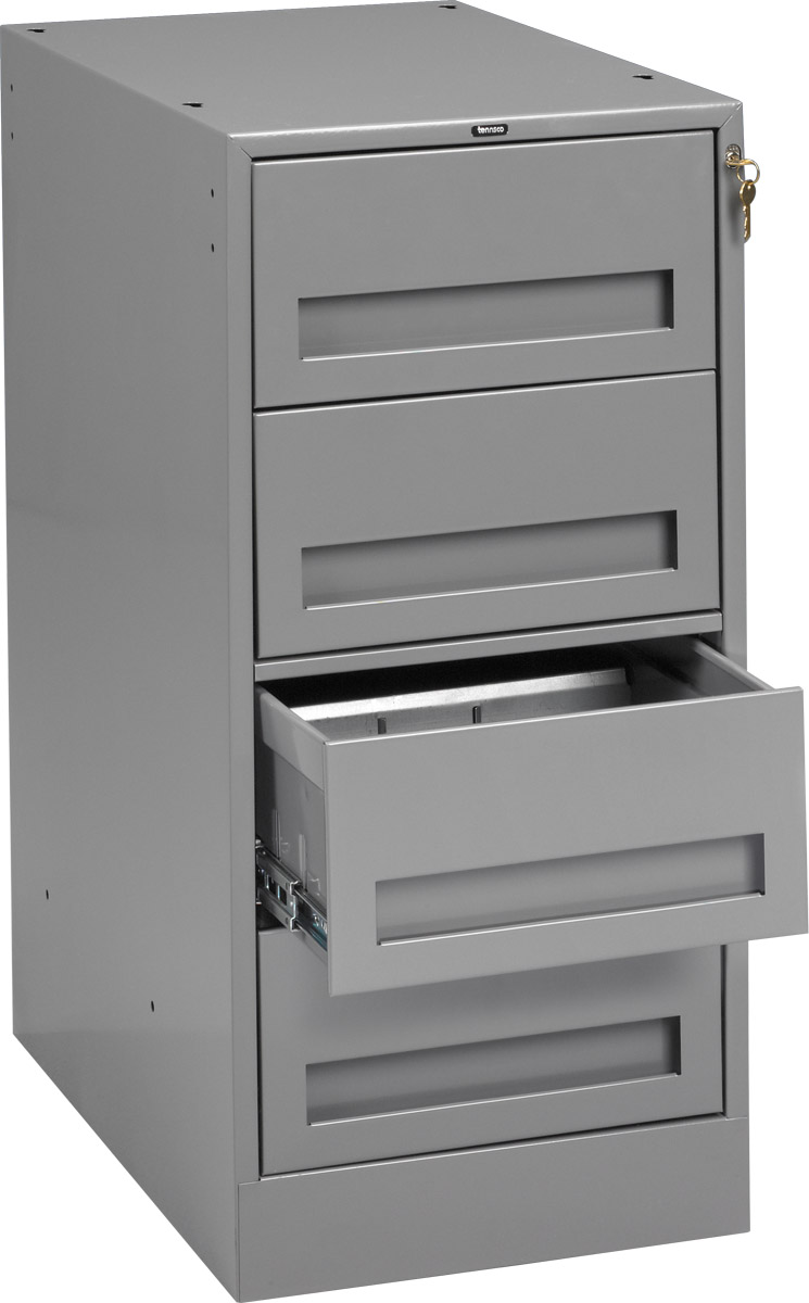 Tennsco Storage Made Easy 4 Drawer Pedestal