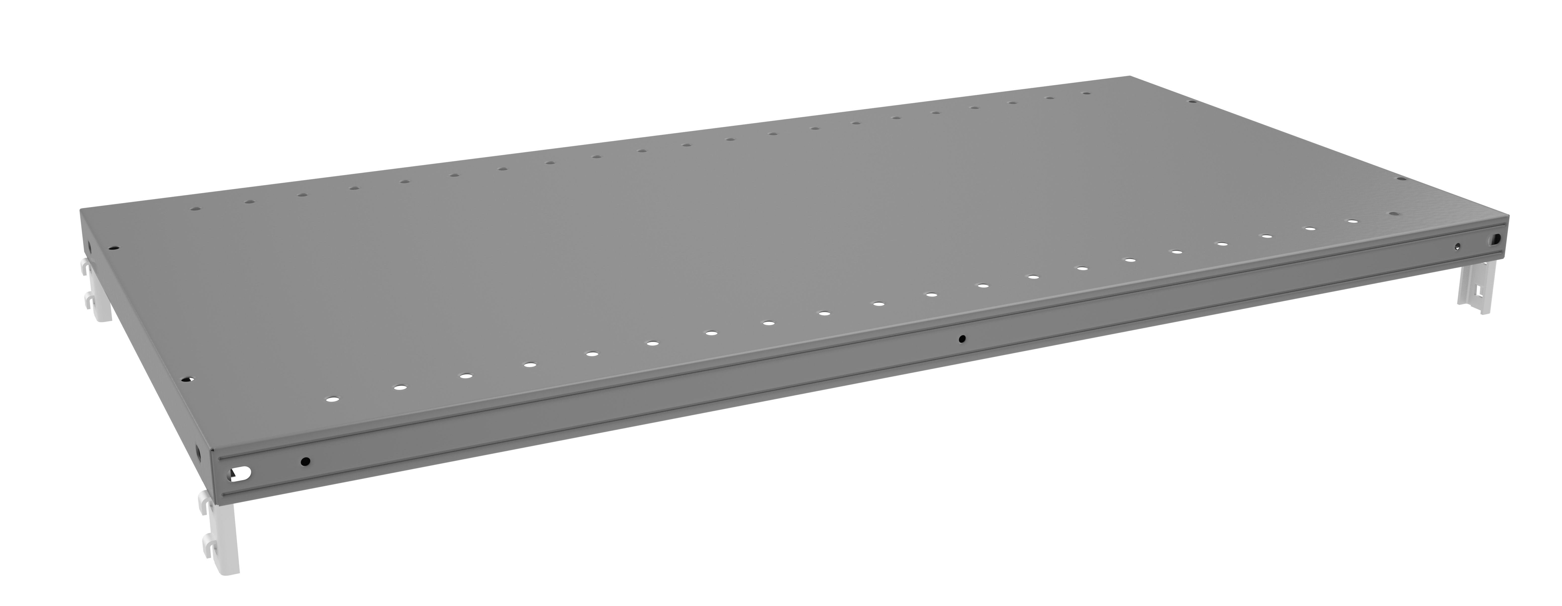 Tennsco Industrial Shelf for Q-Line Shelving – 20 Gauge