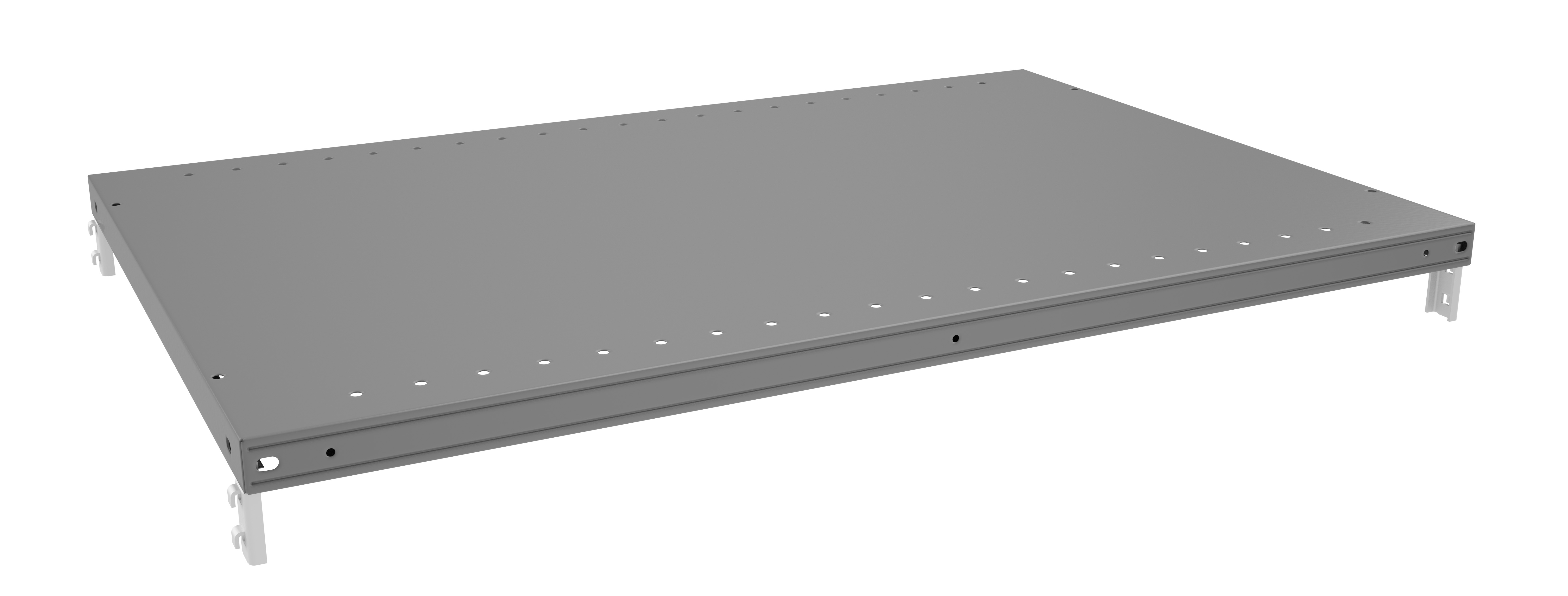 Tennsco Industrial Shelf for Q-Line Shelving – 20 Gauge