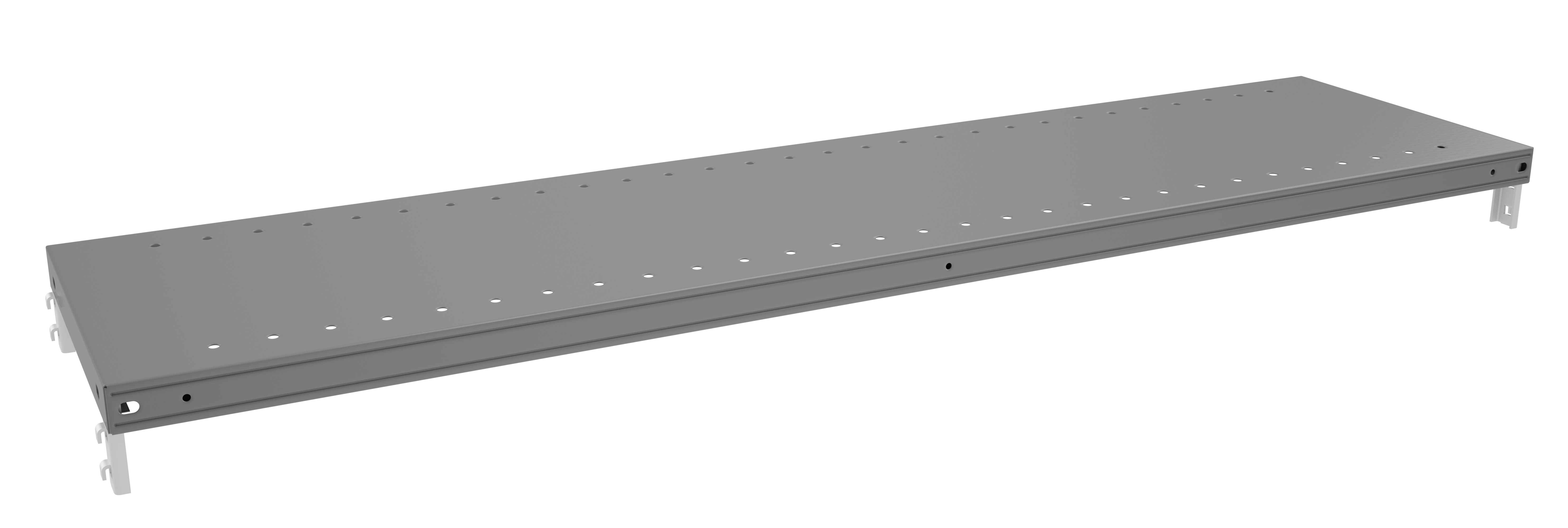 Tennsco Industrial Shelf for Q-Line Shelving – 20 Gauge