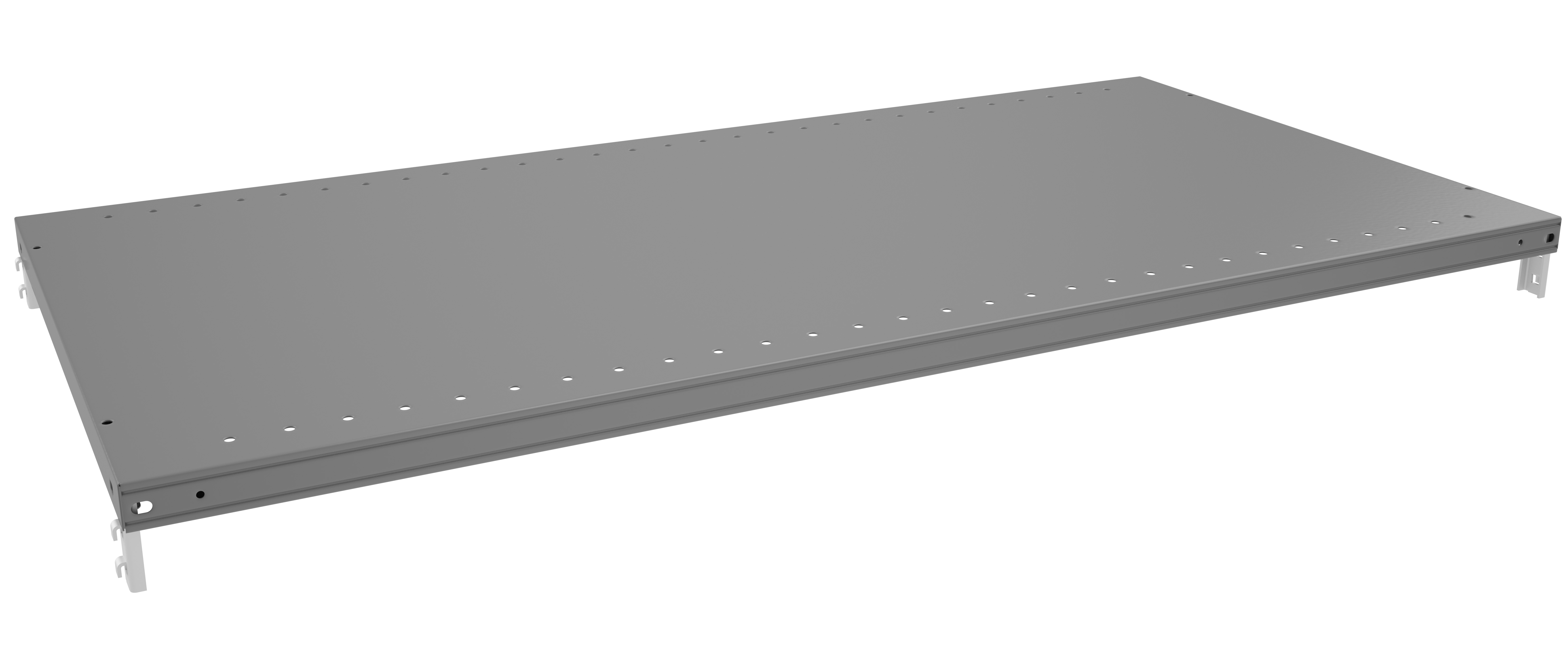 Tennsco Industrial Shelf for Q-Line Shelving – 20 Gauge