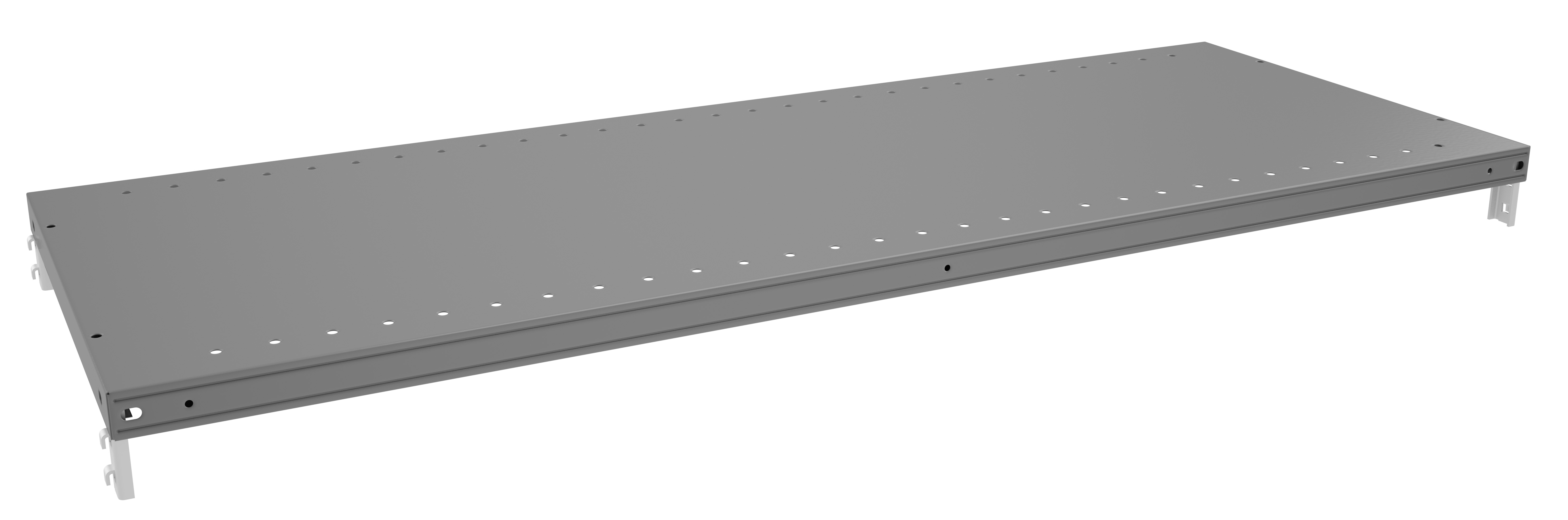 Tennsco Industrial Shelf for Q-Line Shelving – 22 Gauge
