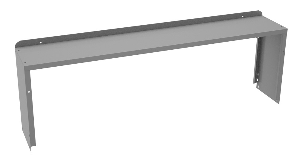 Tennsco Workbench Riser – 60″ Wide x 18″ High