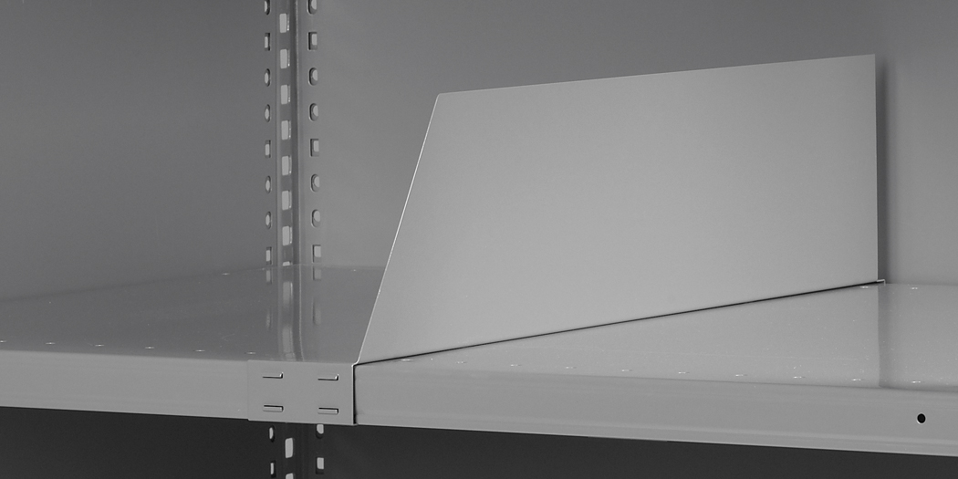 Tennsco Adjustable Shelf Divider for Q-Line Shelving