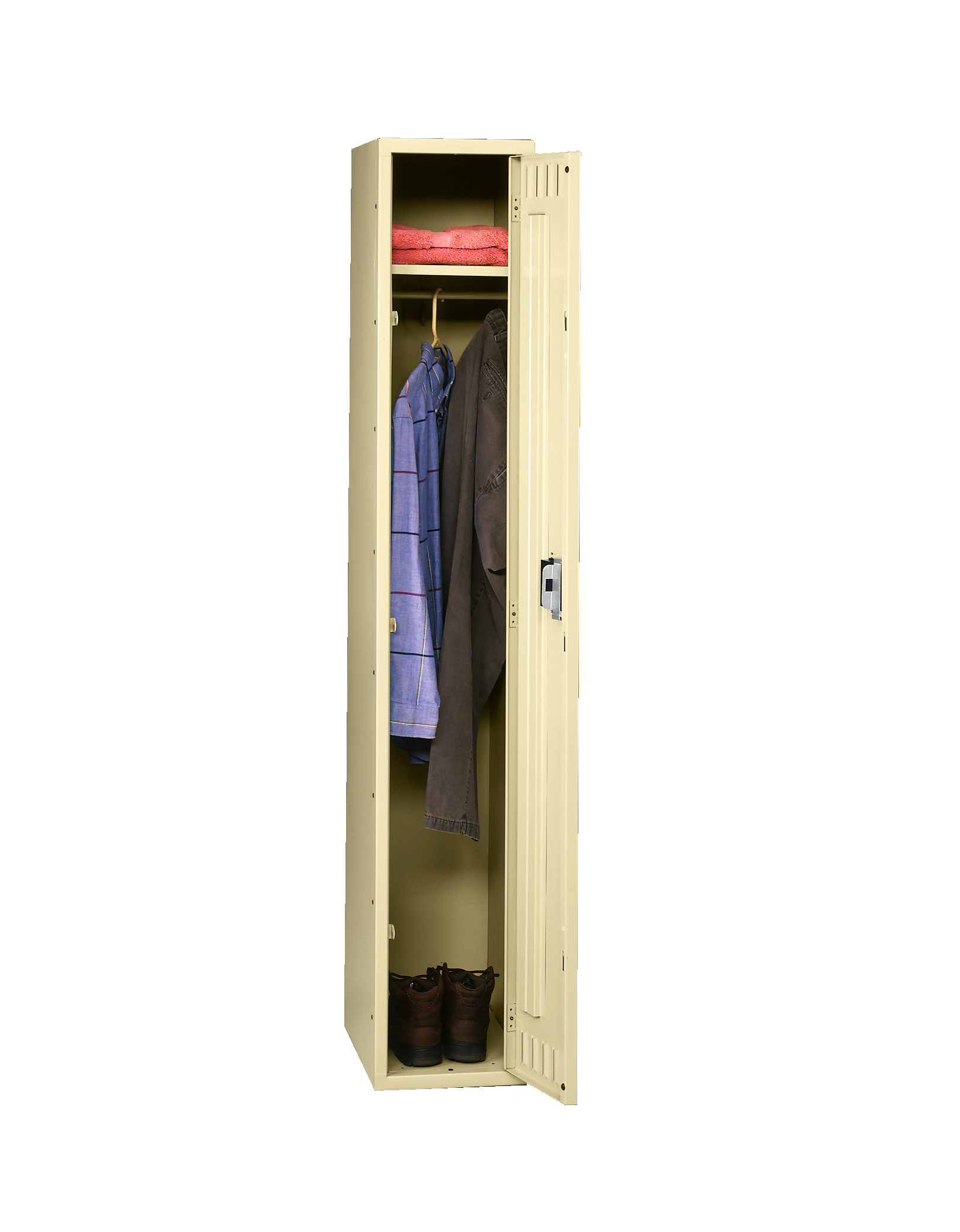 Tennsco Single Tier Locker – One Wide Without Legs (Unassembled)