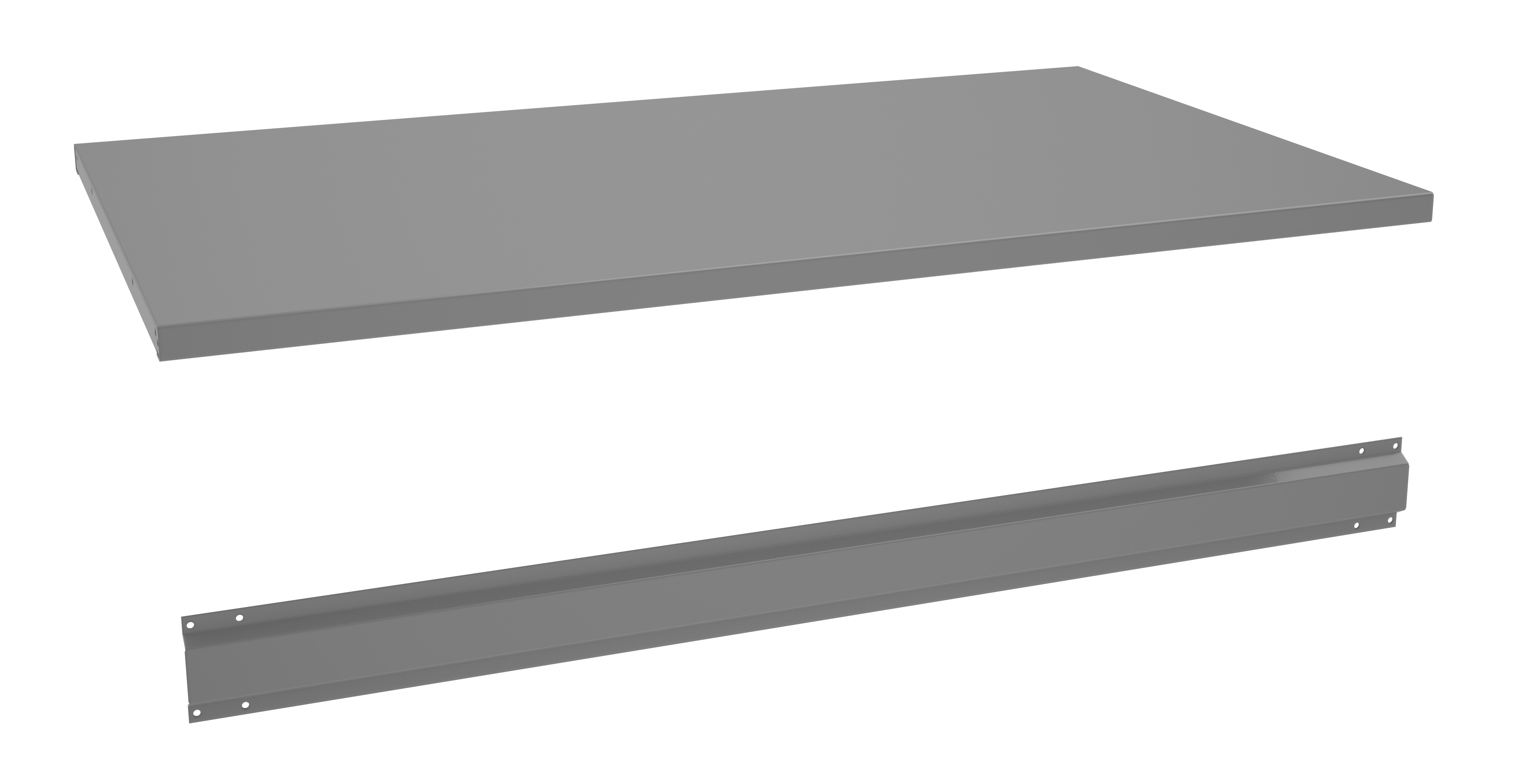 Tennsco Steel Top with Stringer for 72″w x 36″d Workbench