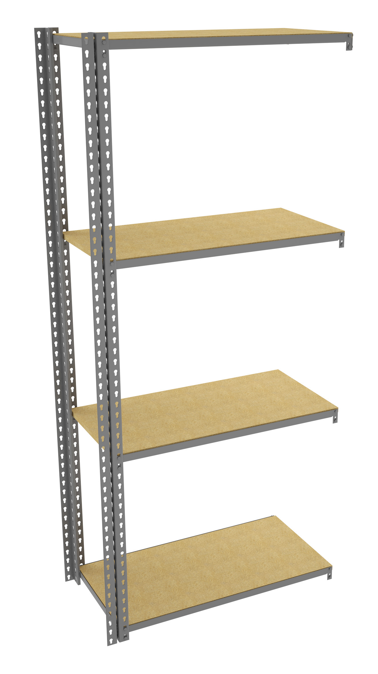 Tennsco Z-Line Low Profile Add-On Decking Unit