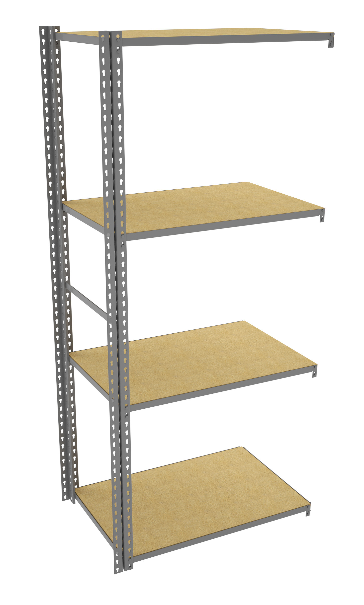 Tennsco Z-Line Low Profile Add-On Decking Unit