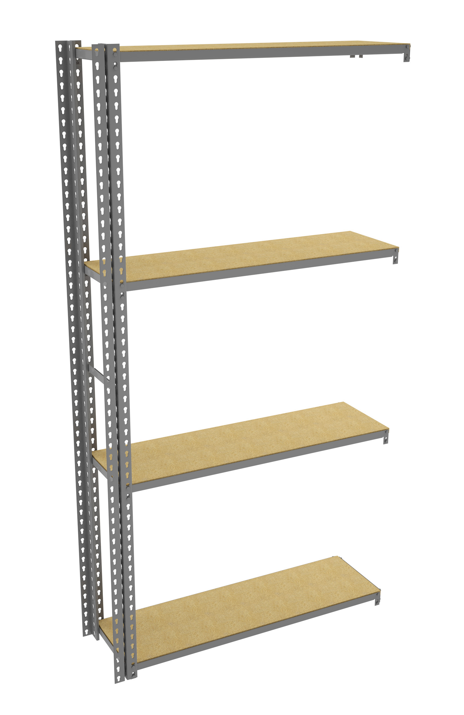 Tennsco Z-Line Low Profile Add-On Decking Unit