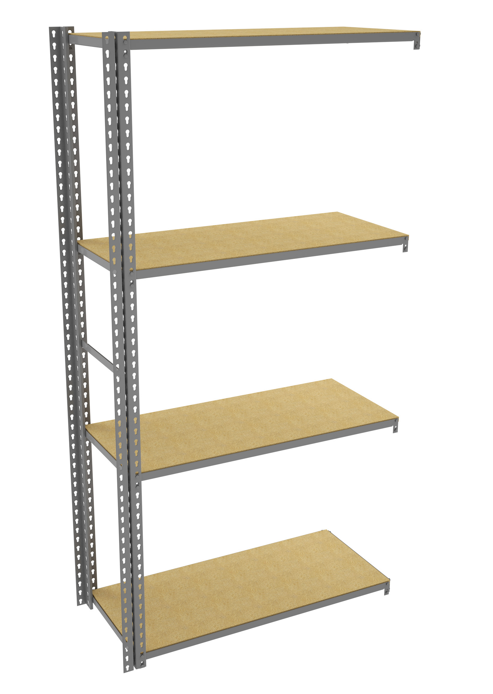 Tennsco Z-Line Low Profile Add-On Decking Unit