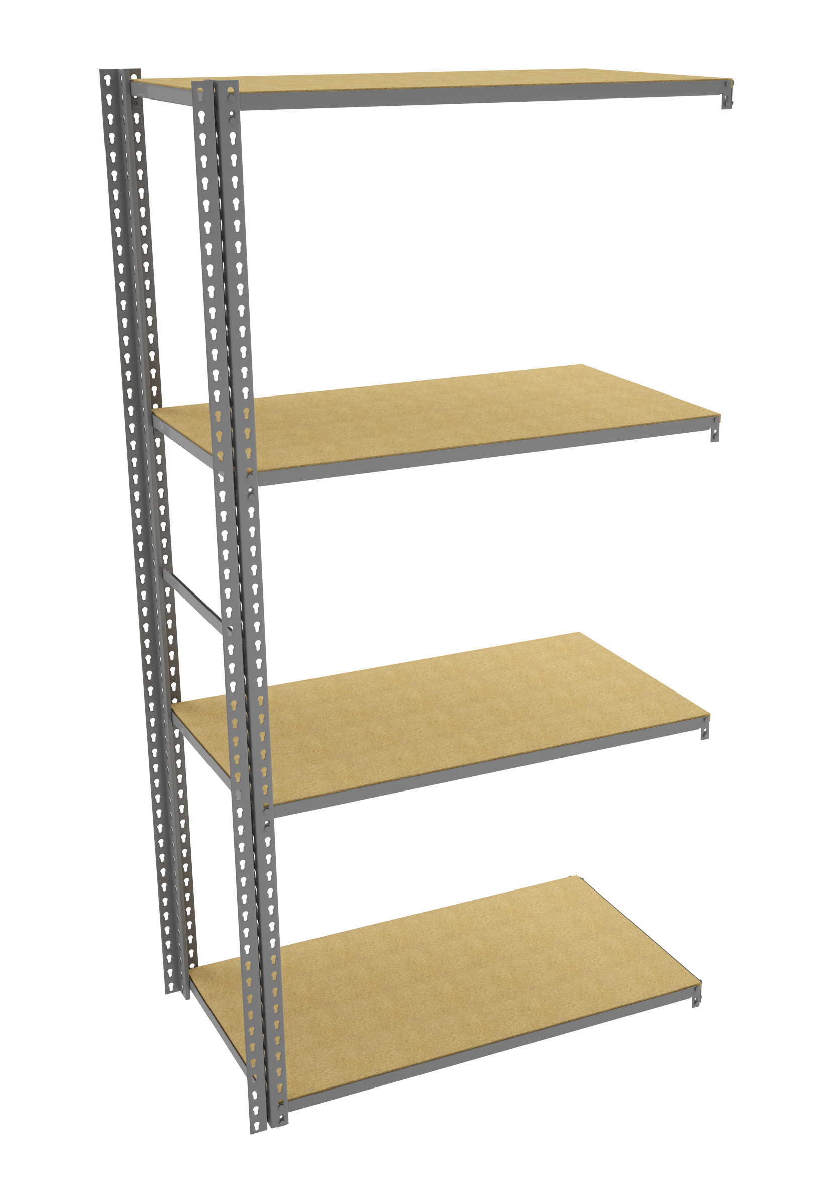 Tennsco Z-Line Low Profile Add-On Decking Unit