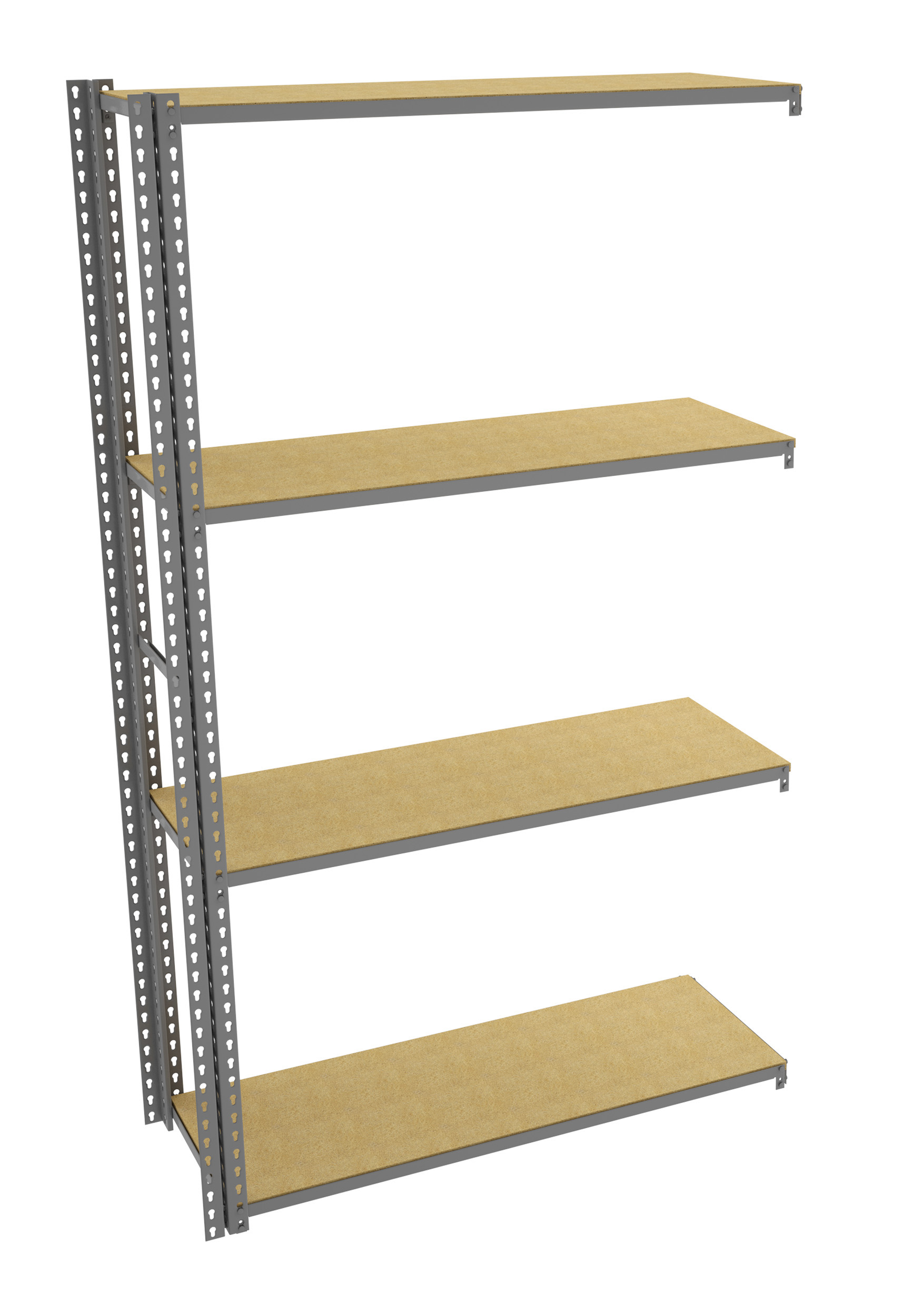 Tennsco Z-Line Low Profile Add-On Decking Unit