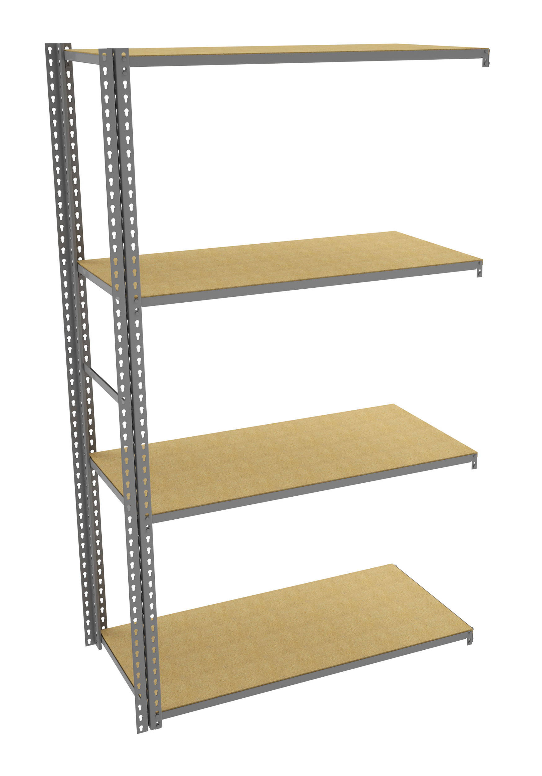 Tennsco Z-Line Low Profile Add-On Decking Unit
