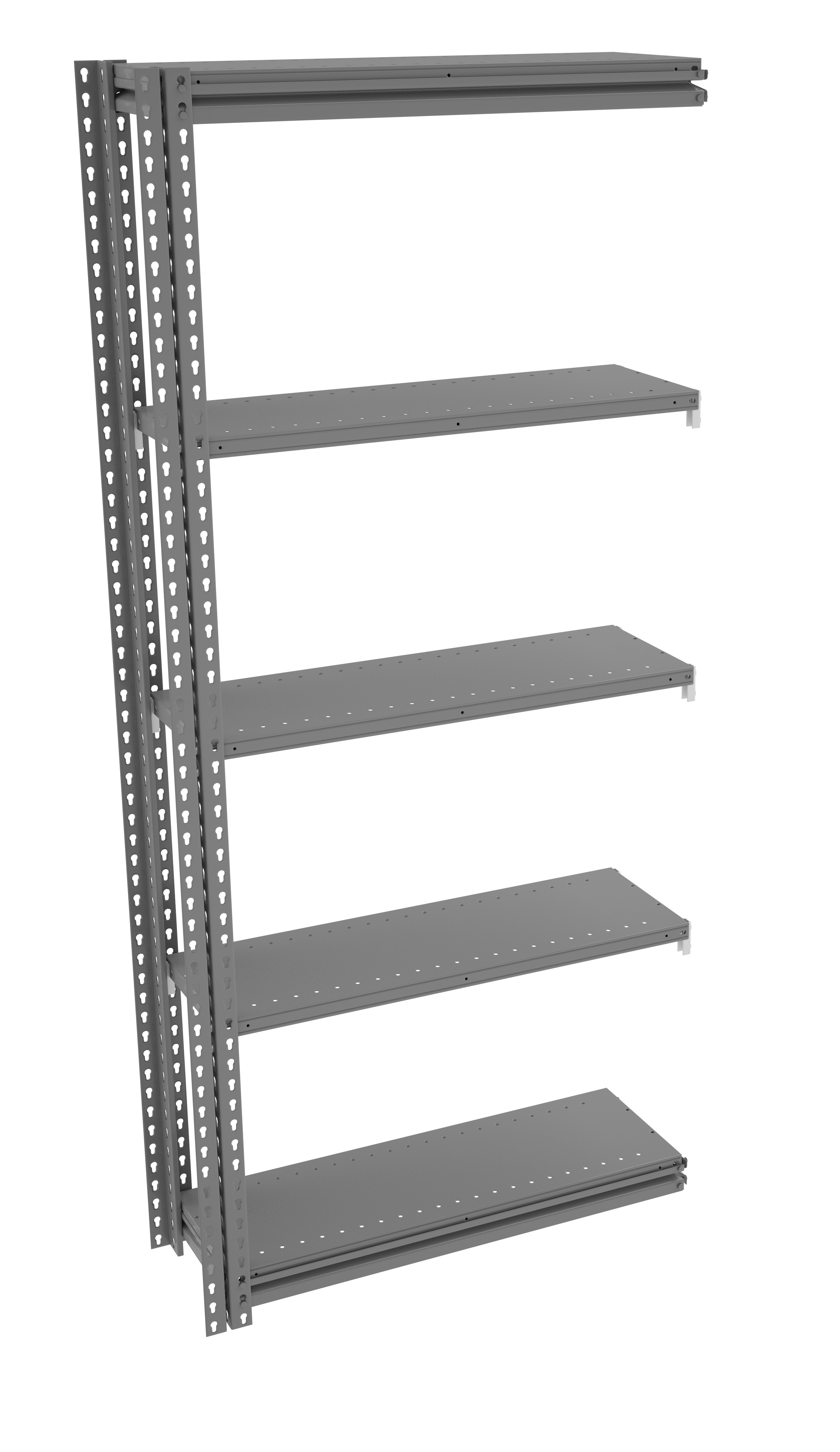 Tennsco Z-Line Steel Shelving Add-On Unit
