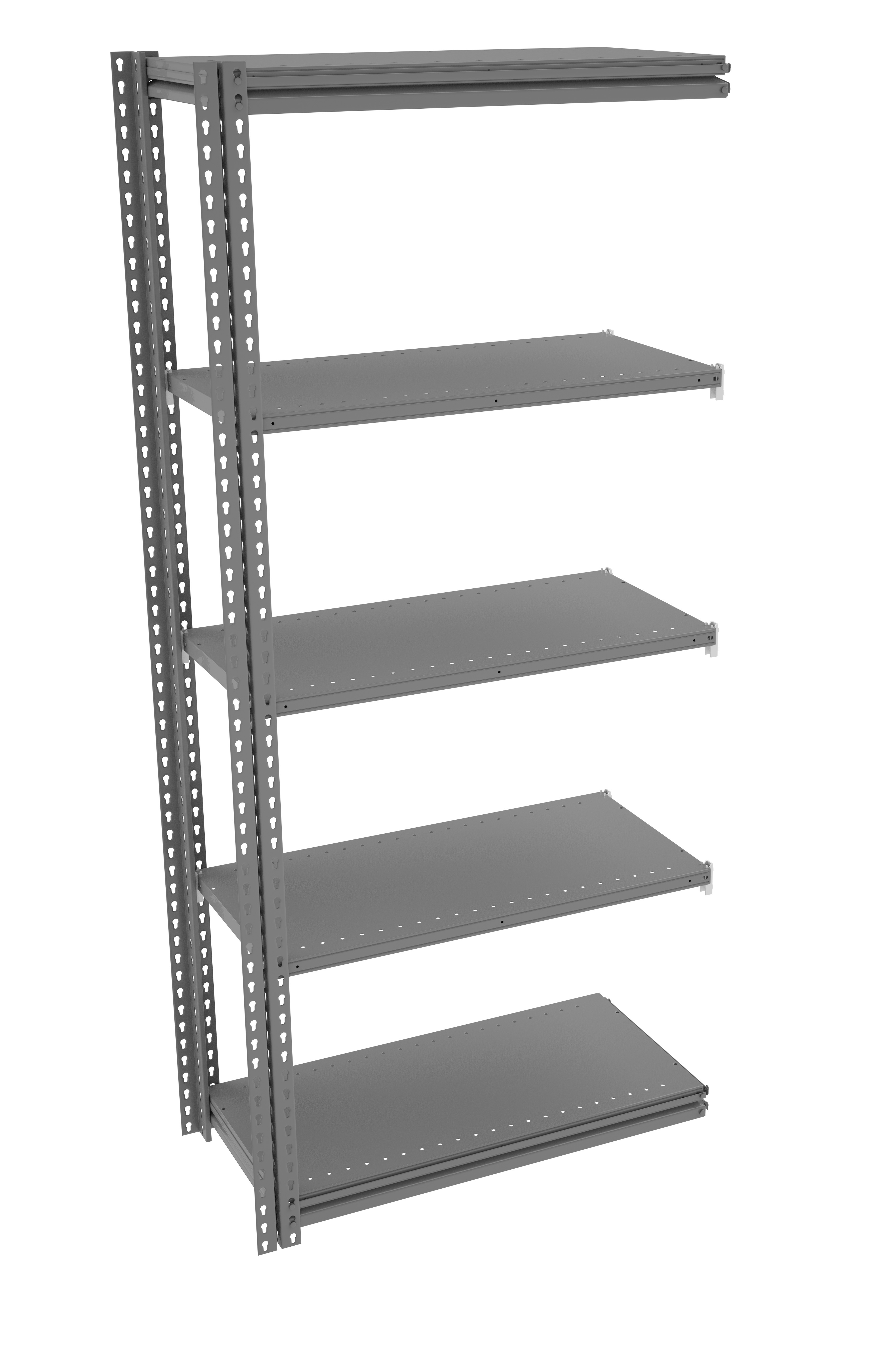 Tennsco Z-Line Steel Shelving Add-On Unit