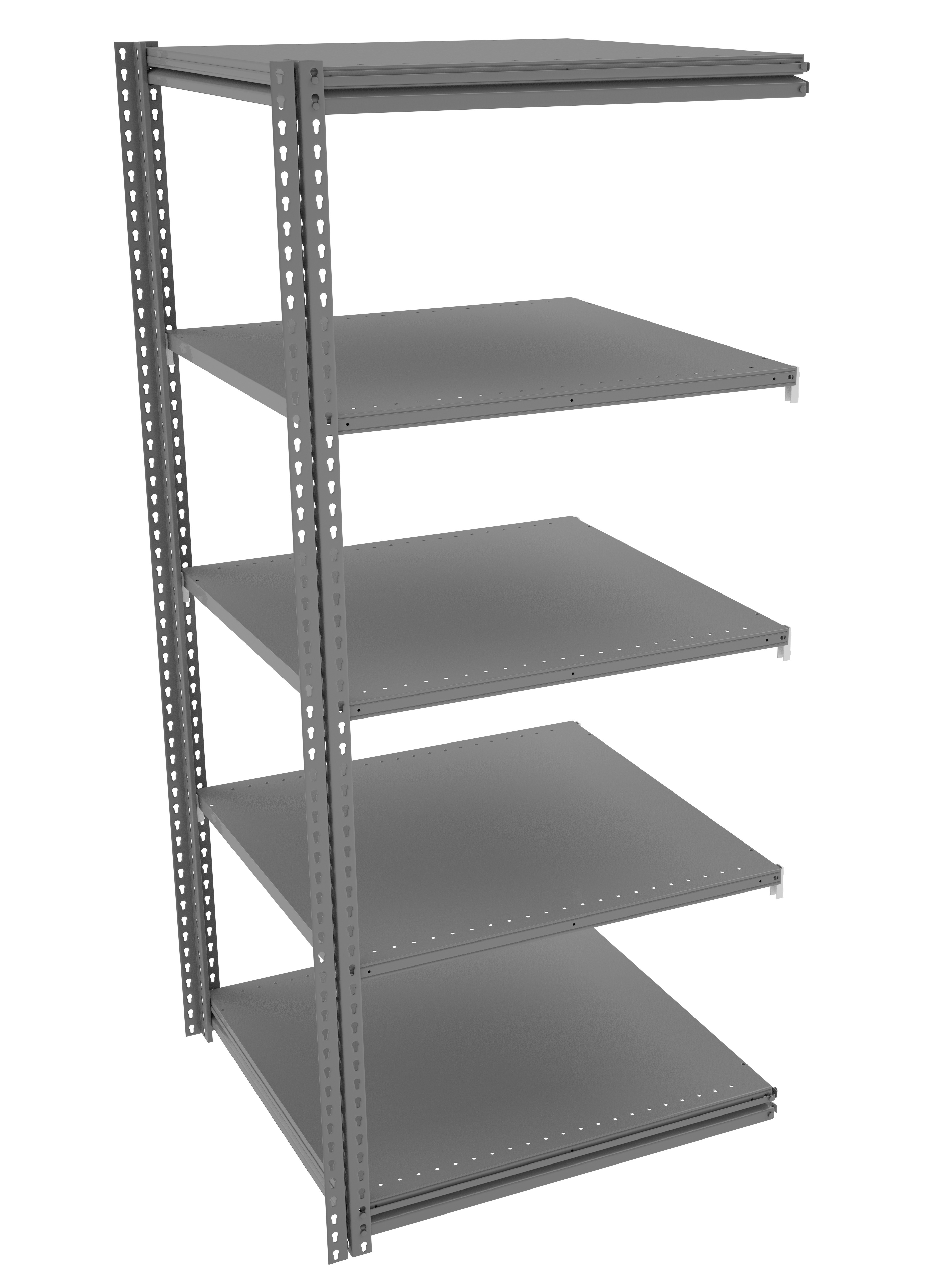 Tennsco Z-Line Steel Shelving Add-On Unit