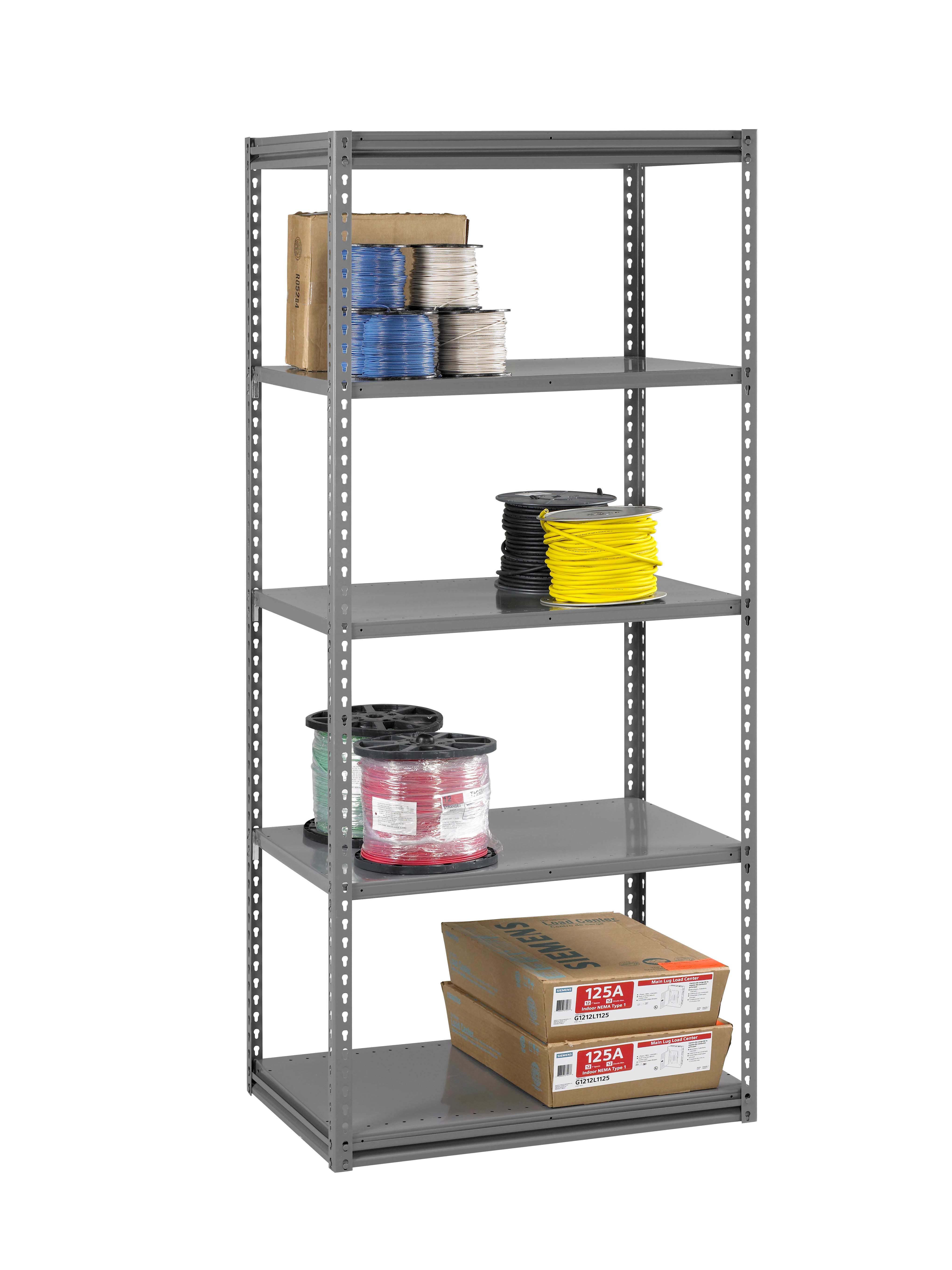 Tennsco Z-Line Steel Shelving Starter Unit