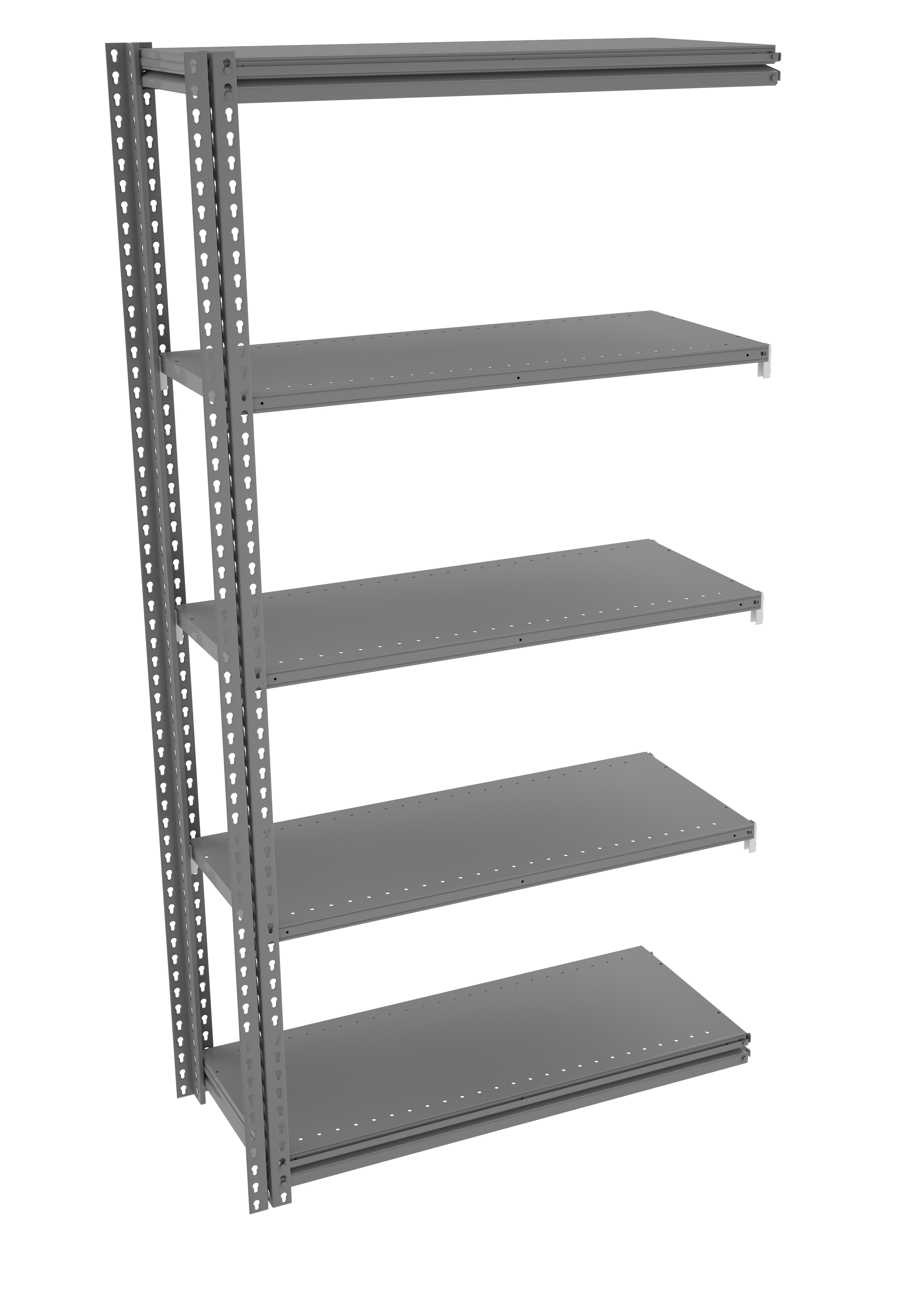 Tennsco Z-Line Steel Shelving Add-On Unit