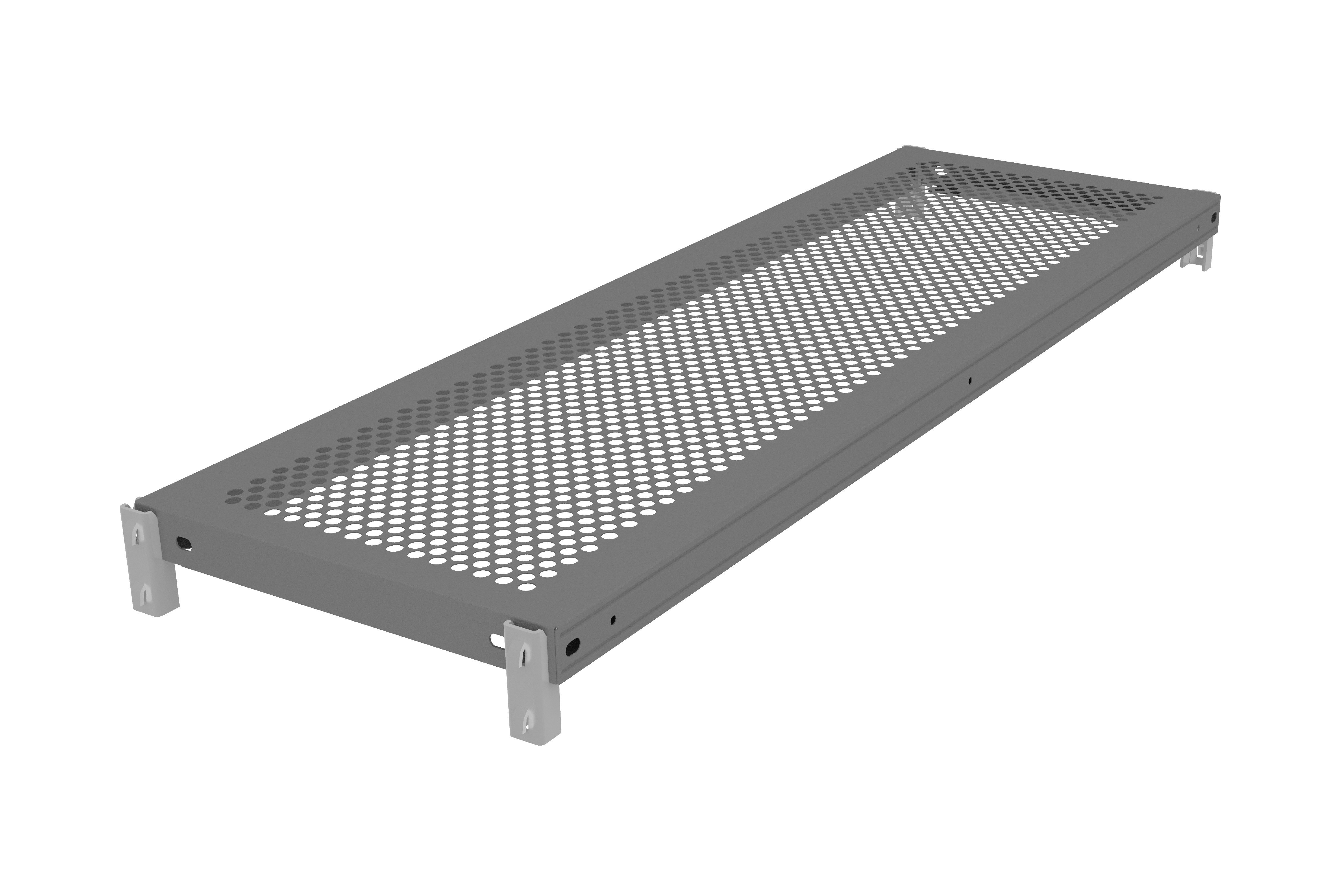 Tennsco Z-Line Perforated Steel Shelving Extra Shelf