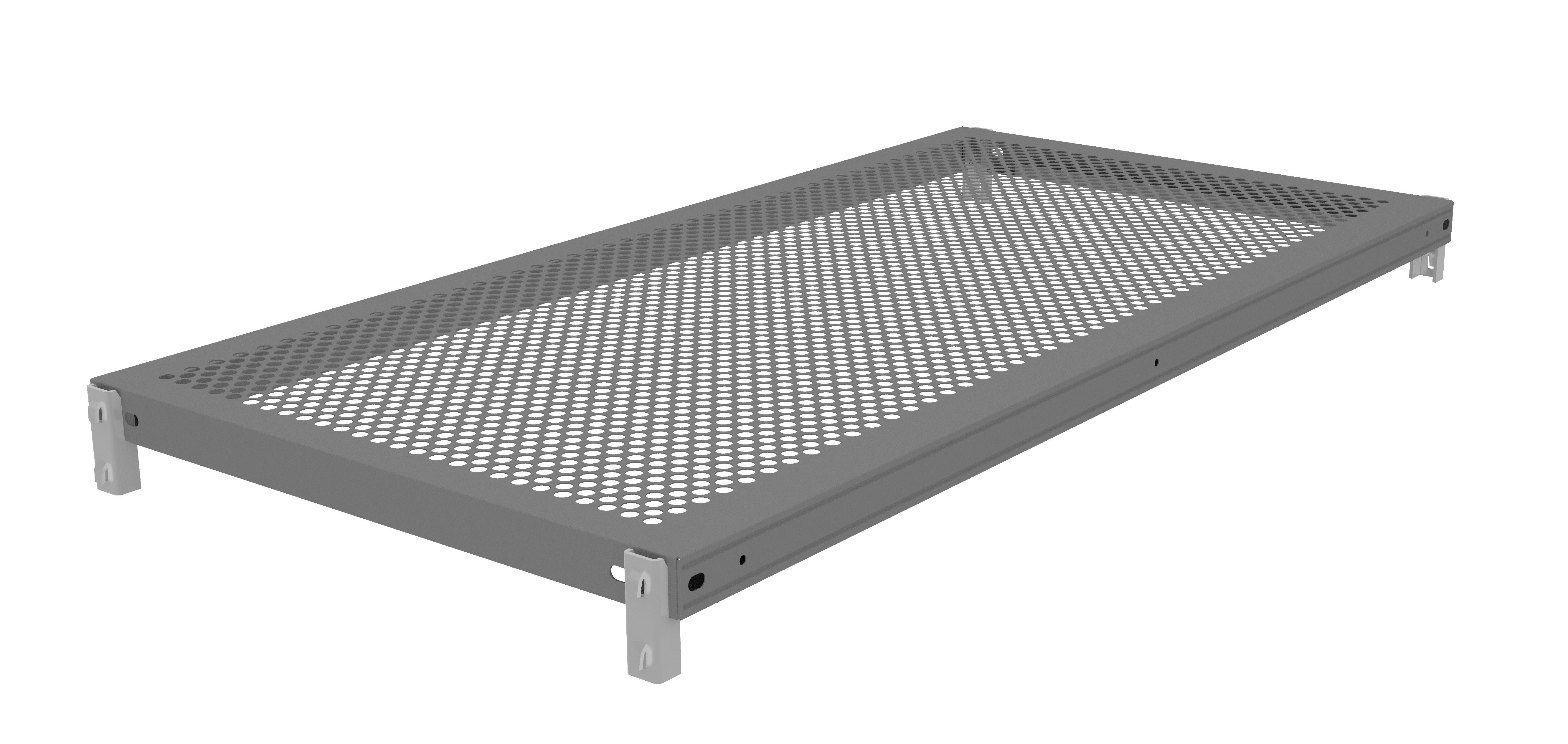 Tennsco Z-Line Perforated Steel Shelving Extra Shelf