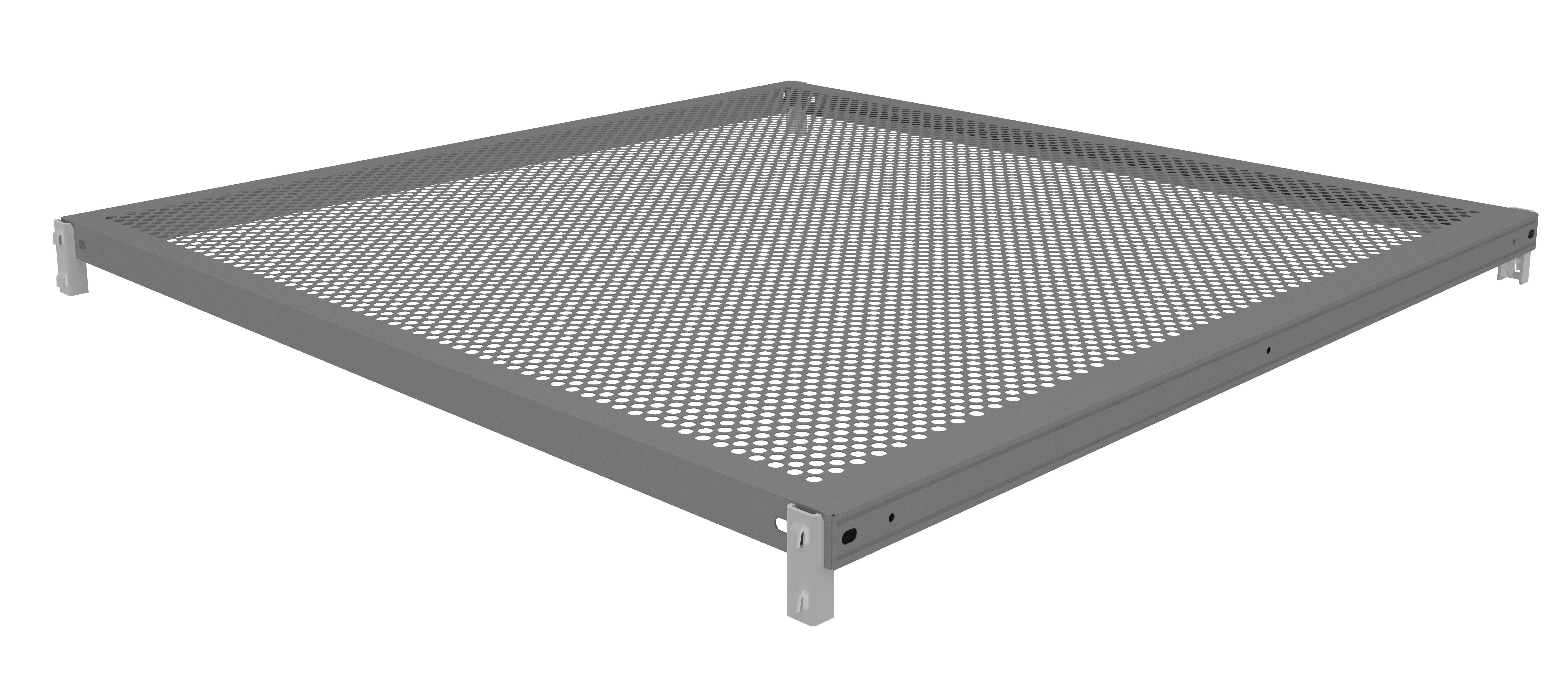 Tennsco Z-Line Perforated Steel Shelving Extra Shelf