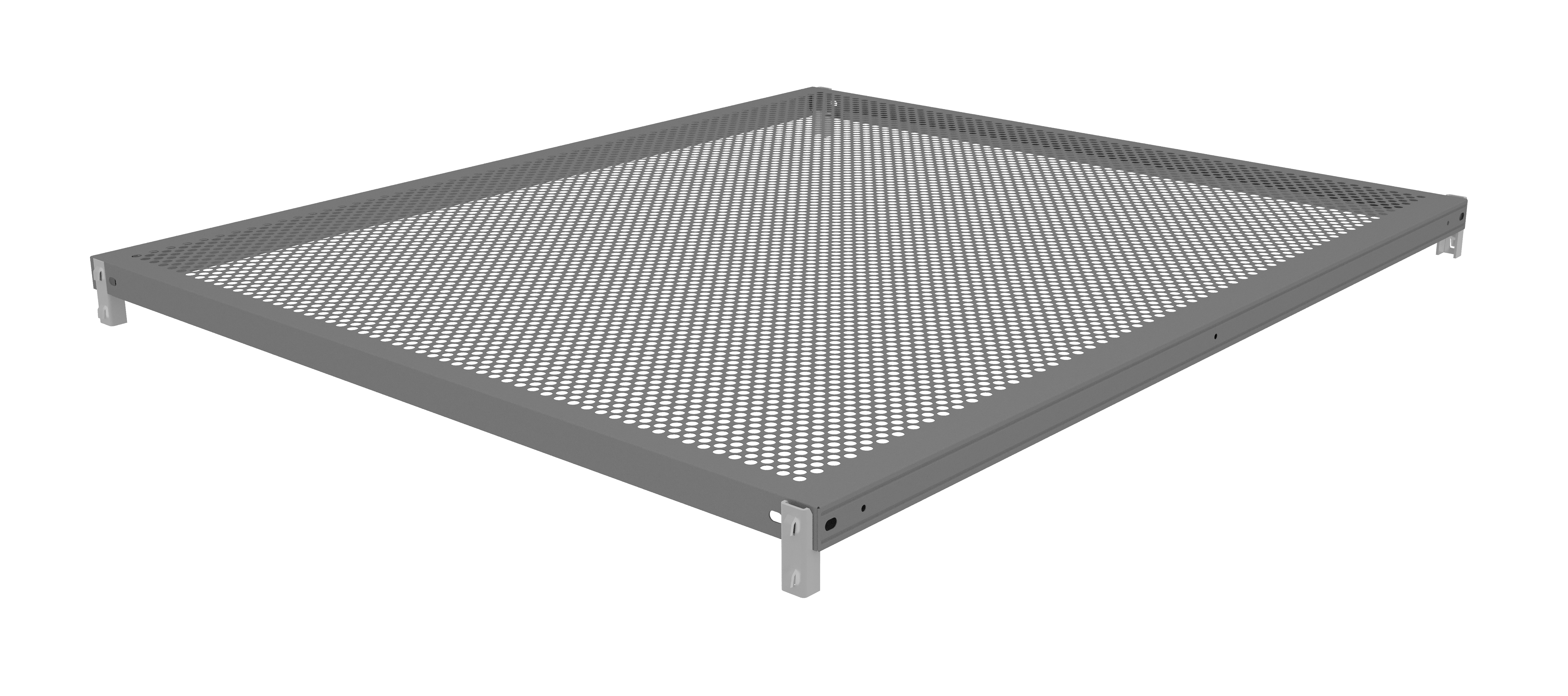 Tennsco Z-Line Perforated Steel Shelving Extra Shelf