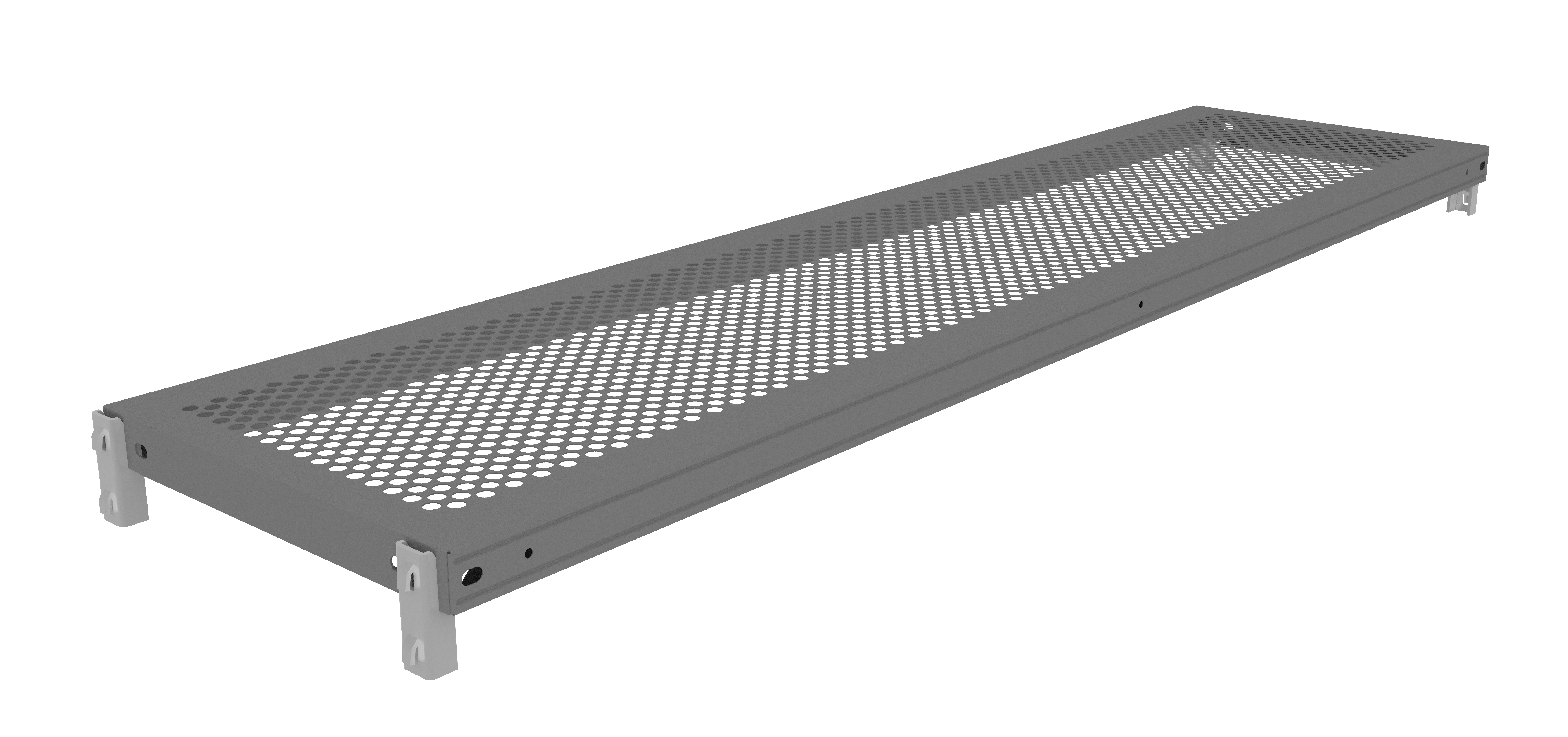 Tennsco Z-Line Perforated Steel Shelving Extra Shelf
