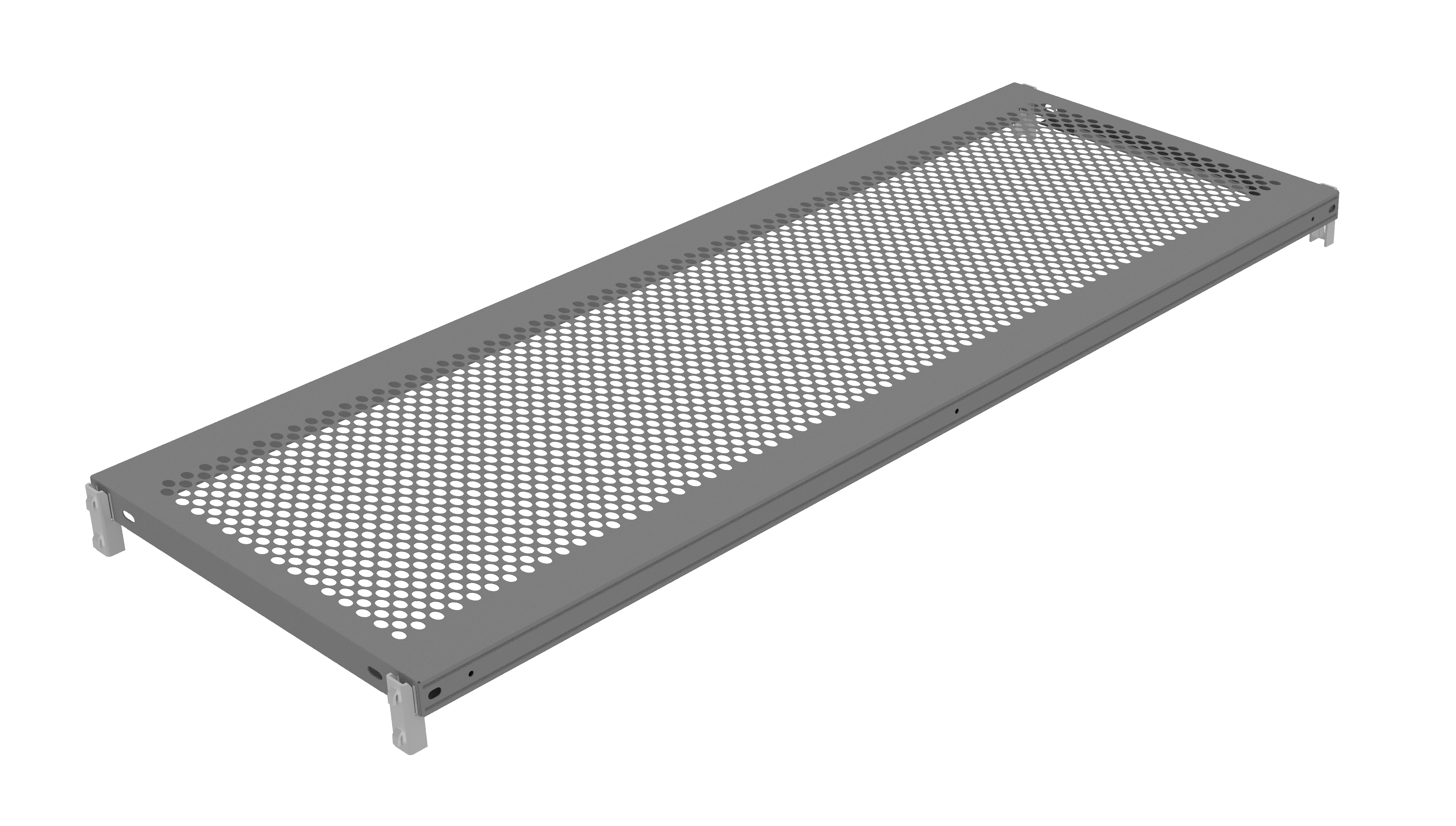Tennsco Z-Line Perforated Steel Shelving Extra Shelf