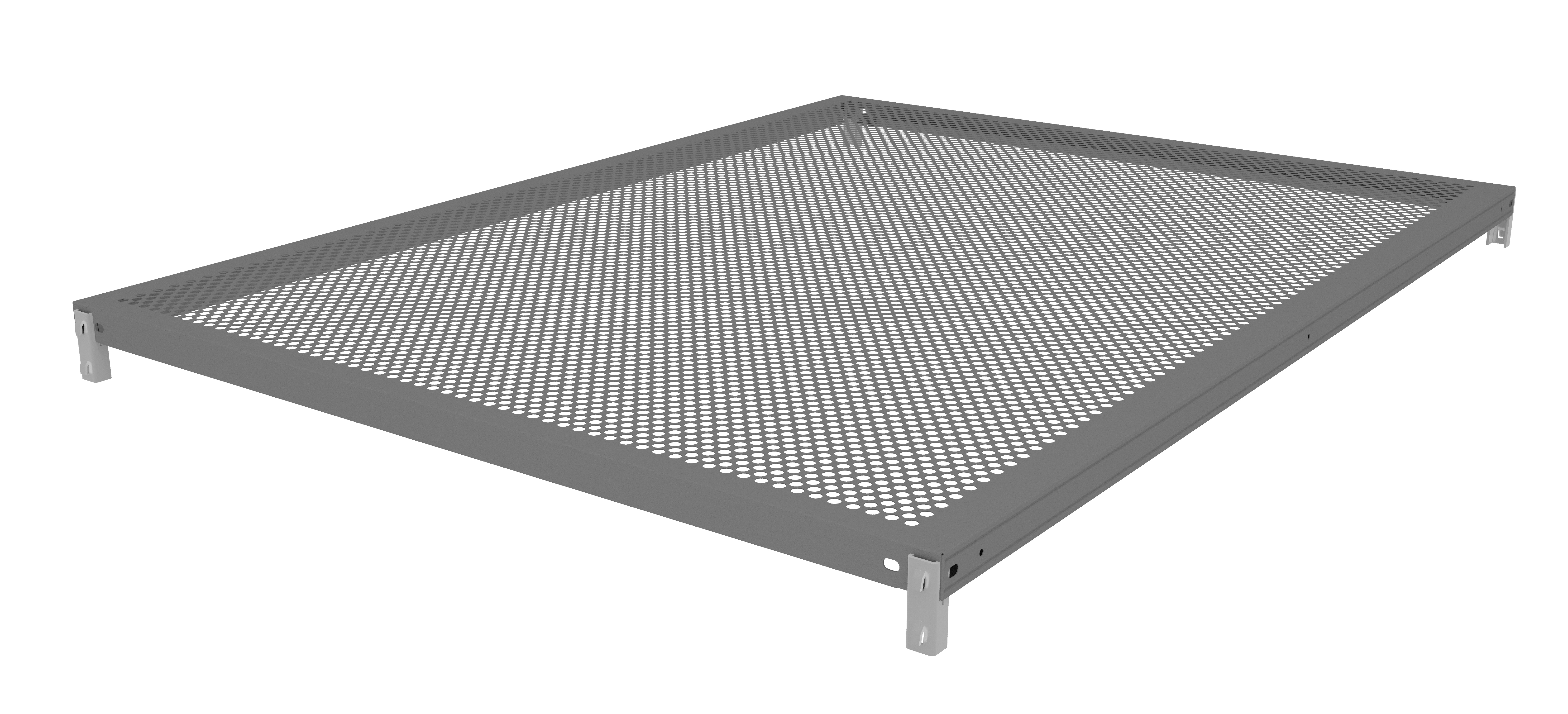 Tennsco Z-Line Perforated Steel Shelving Extra Shelf
